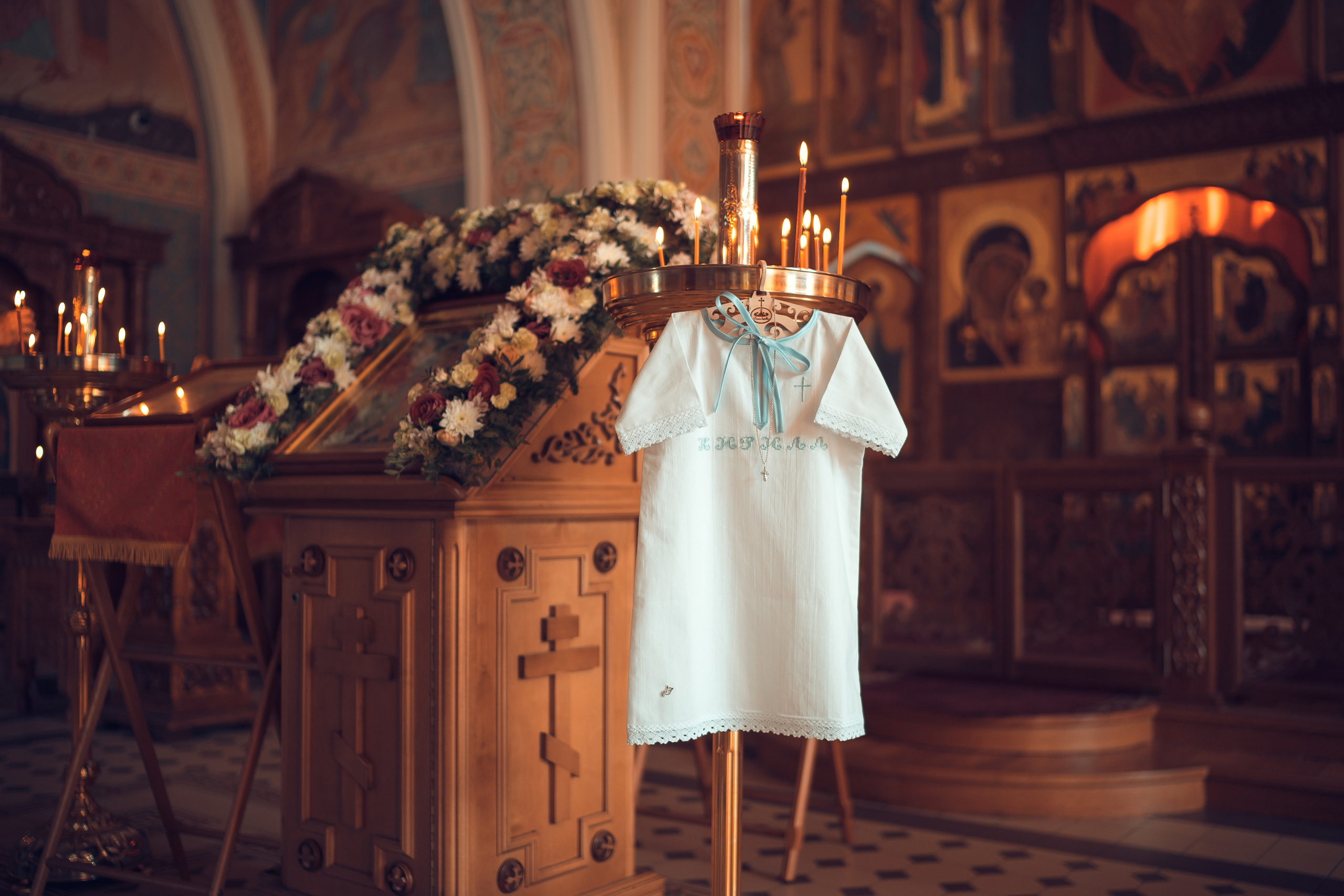 Крещение Кирилла Храм Иоанна Предтечи. Фотограф на Крещение и Венчание в Красноярске Рамазанова Юлия