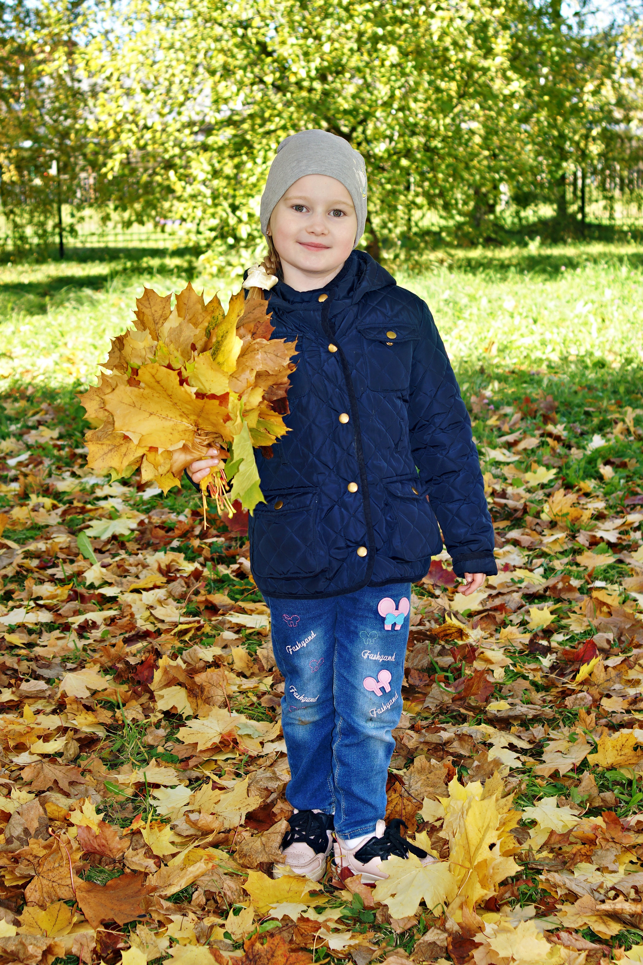 Осенняя фотосессия в детском саду г. Йошкар-Ола
