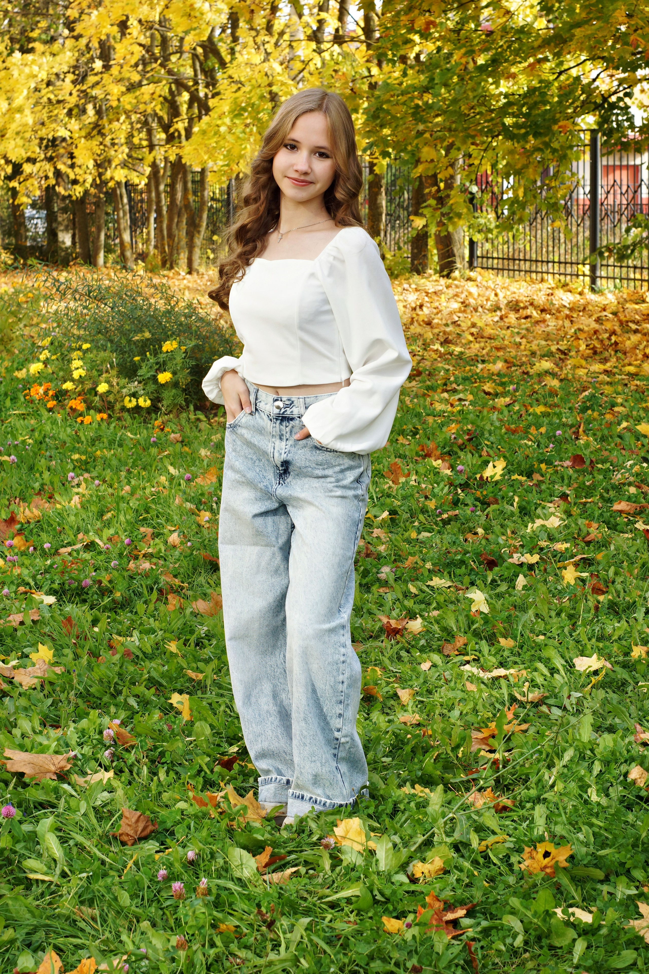 Осенняя фотосессия в школе г. Йошкар-Ола