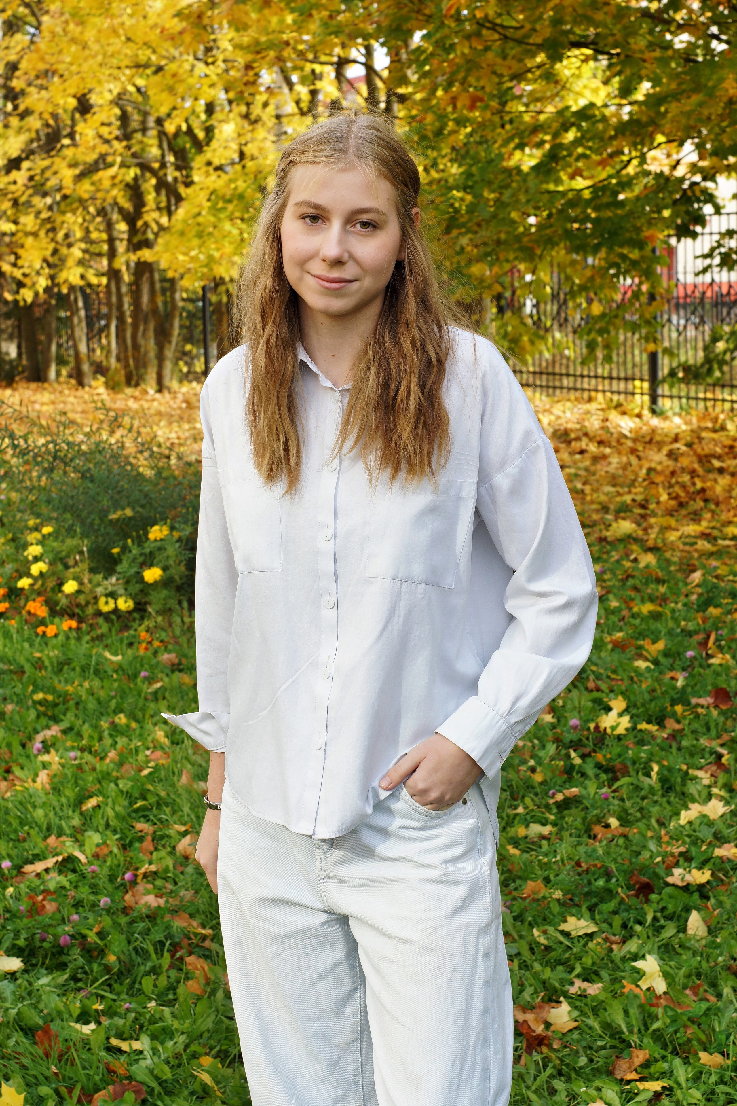 Осенняя фотосессия в школе г. Йошкар-Ола