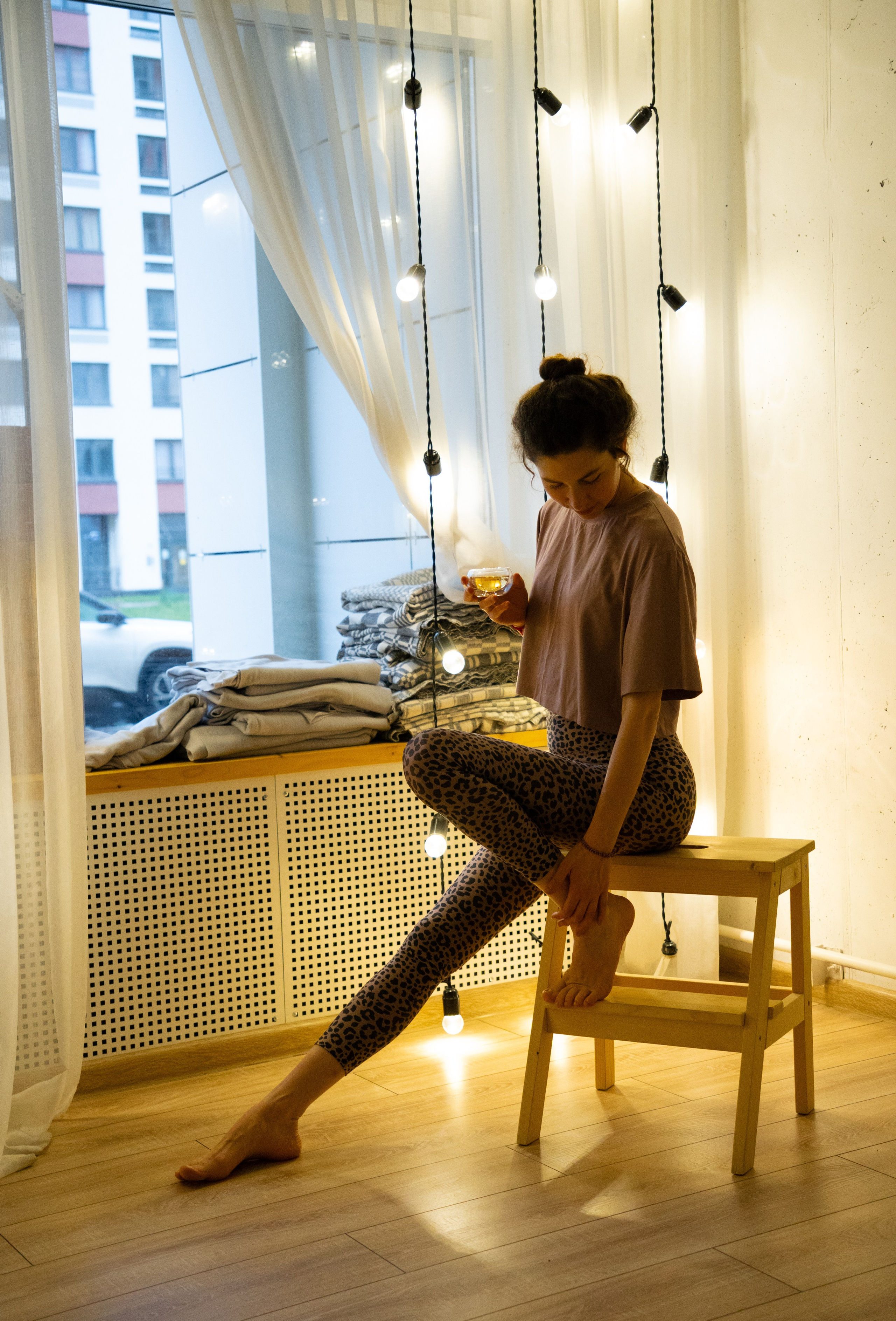 Йога портрет. Живые снимки! Фотограф Даша Бендер