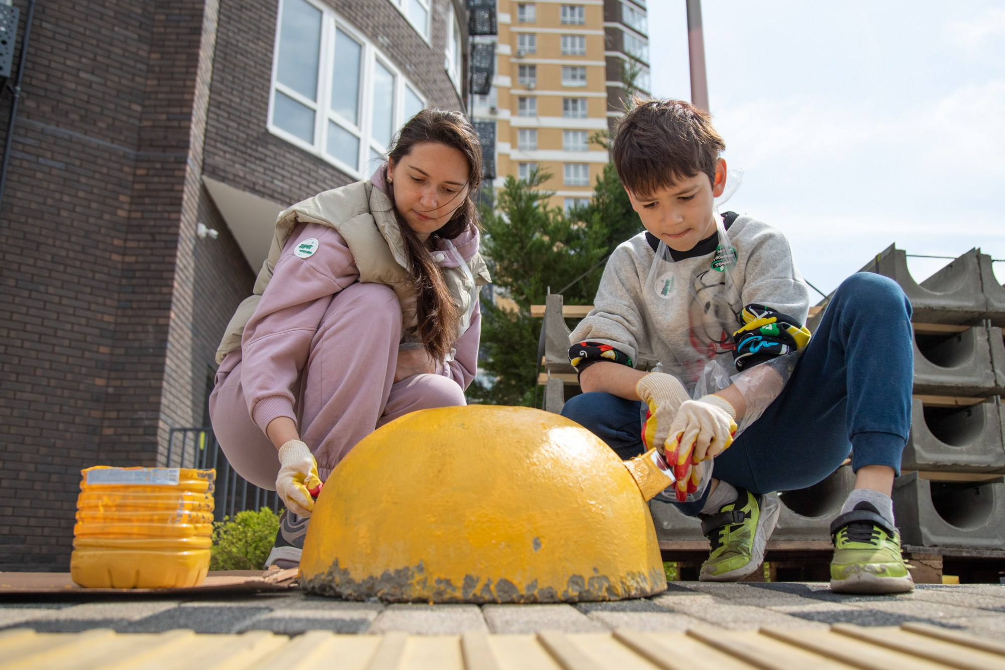 Субботник строительной компании «ТОЧНО». Репортажный, промышленный и маркетплейс-фотограф Дмитрий Чернат