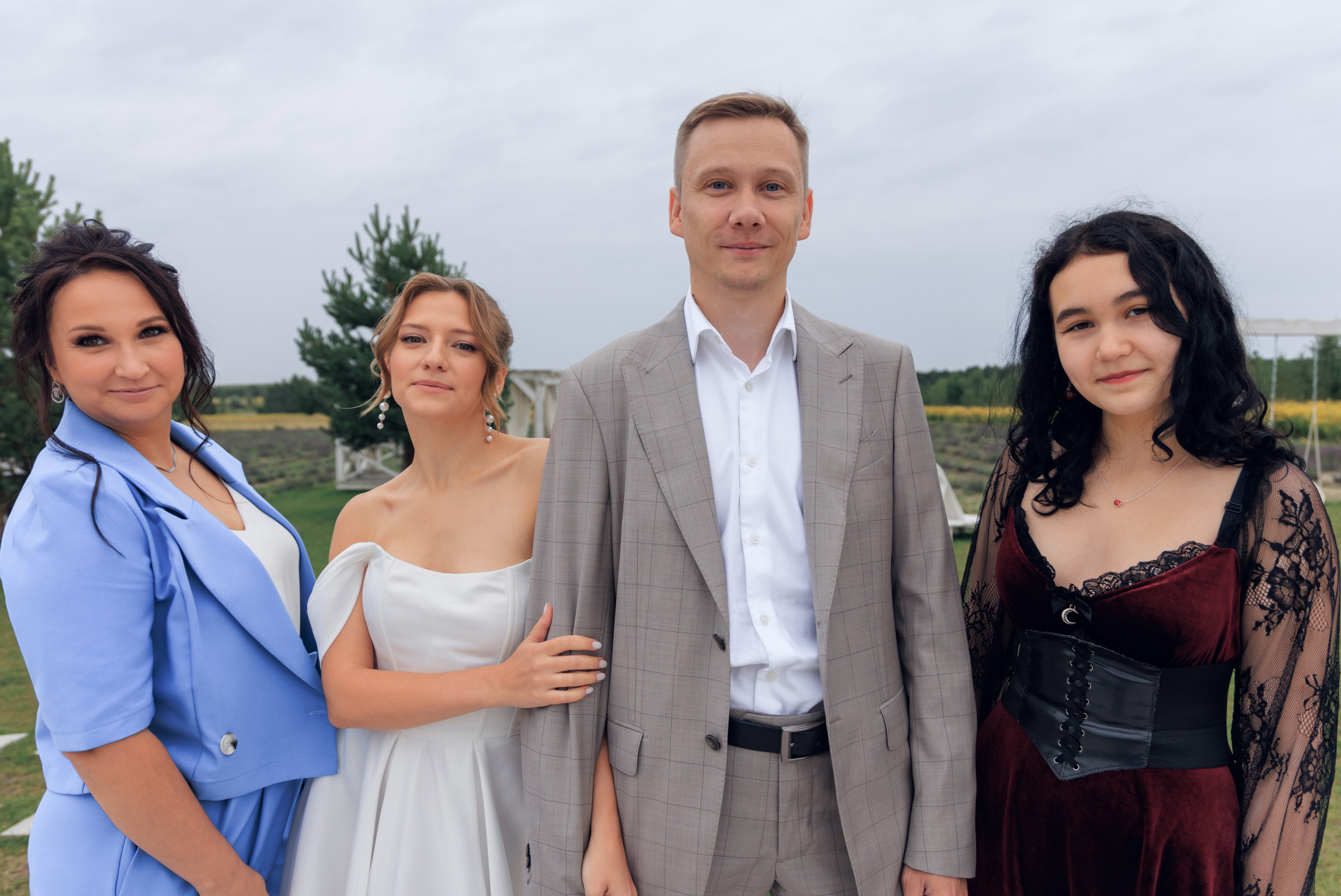 Лавандовая свадьба. Фотограф Александр Щетинин