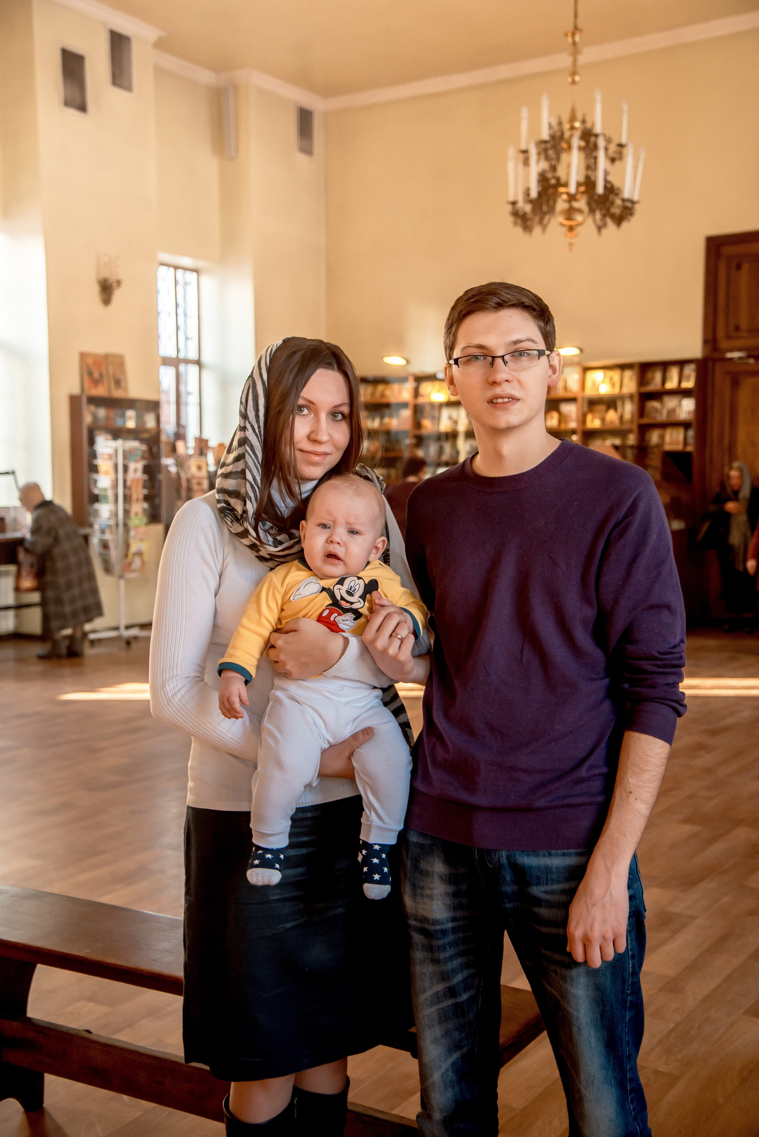 Крещение Максима. Фотограф Мария Стрелкова