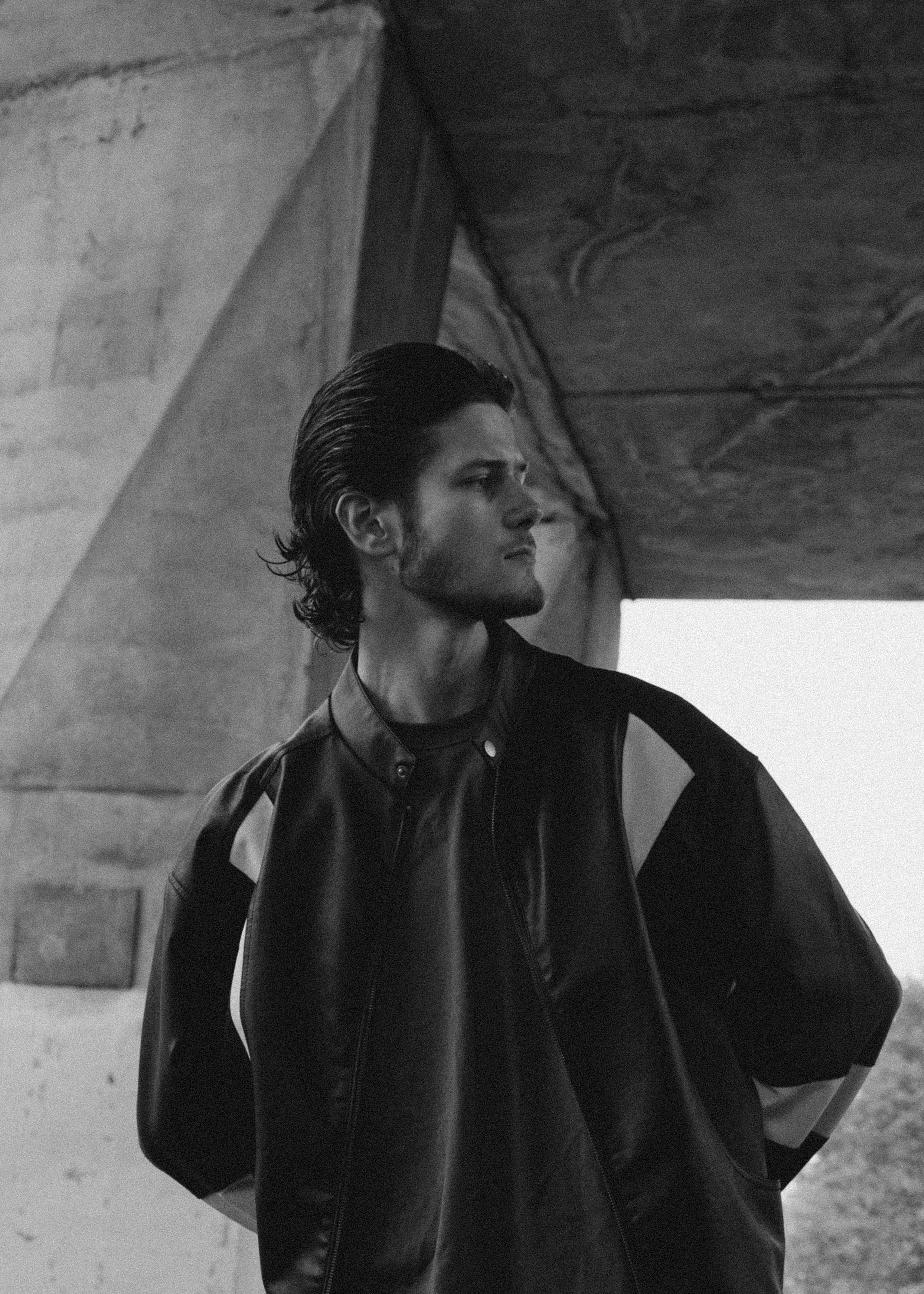 Творческая съемка для стилиста по мужским прическам