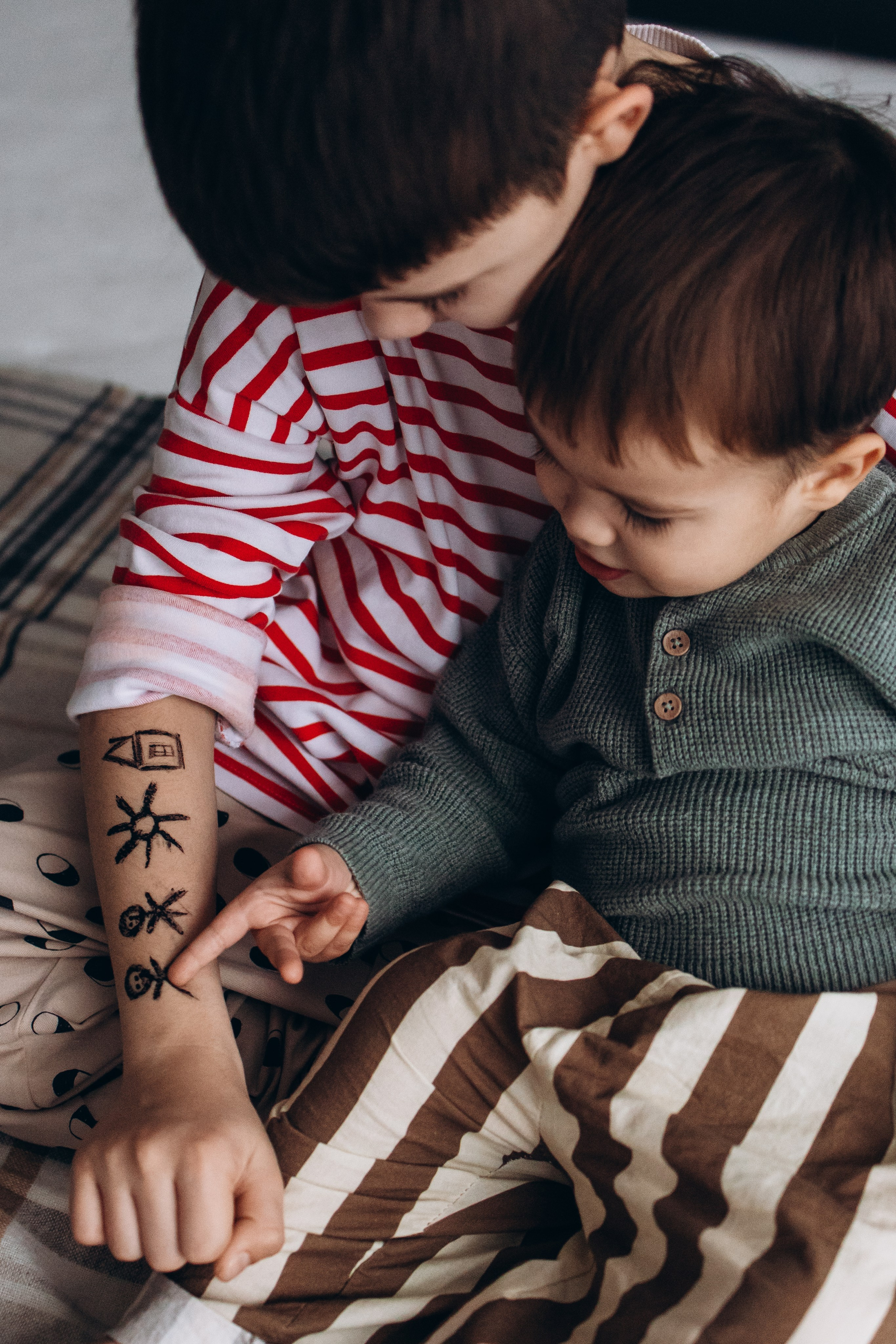 Оля, Андрей, Даня и Паша. Семейный фотограф в Москве Марина Петра
