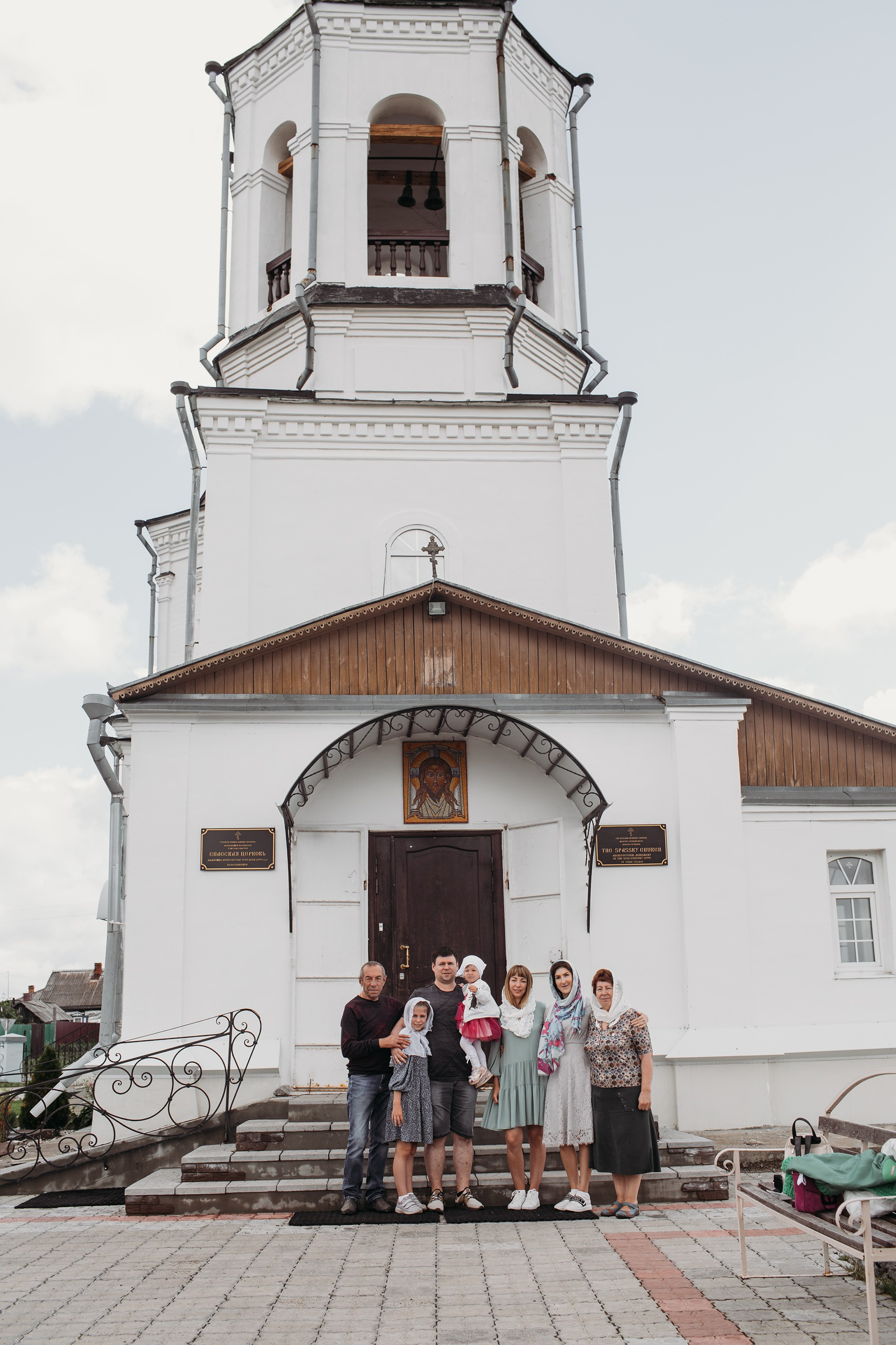 Крещение. Спасский храм с. Коларово. Семейный фотограф Томск