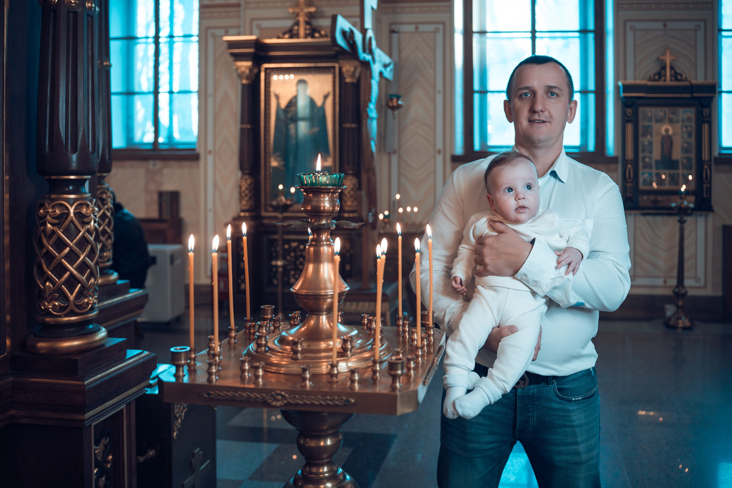 Таинство Крещения Сергея