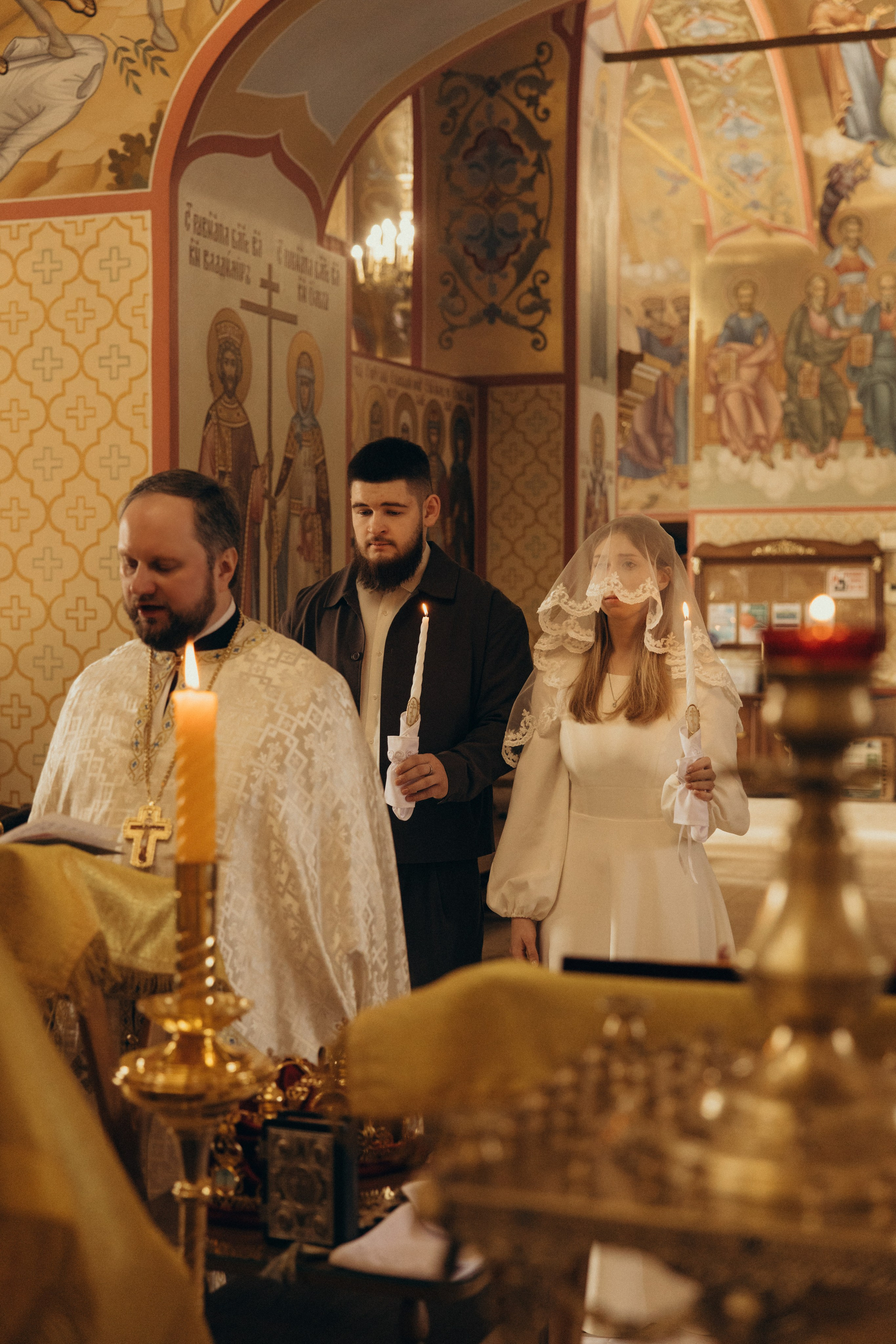 Таинство Венчания Андрея и Ксении. Фотограф Сотникова Вероника