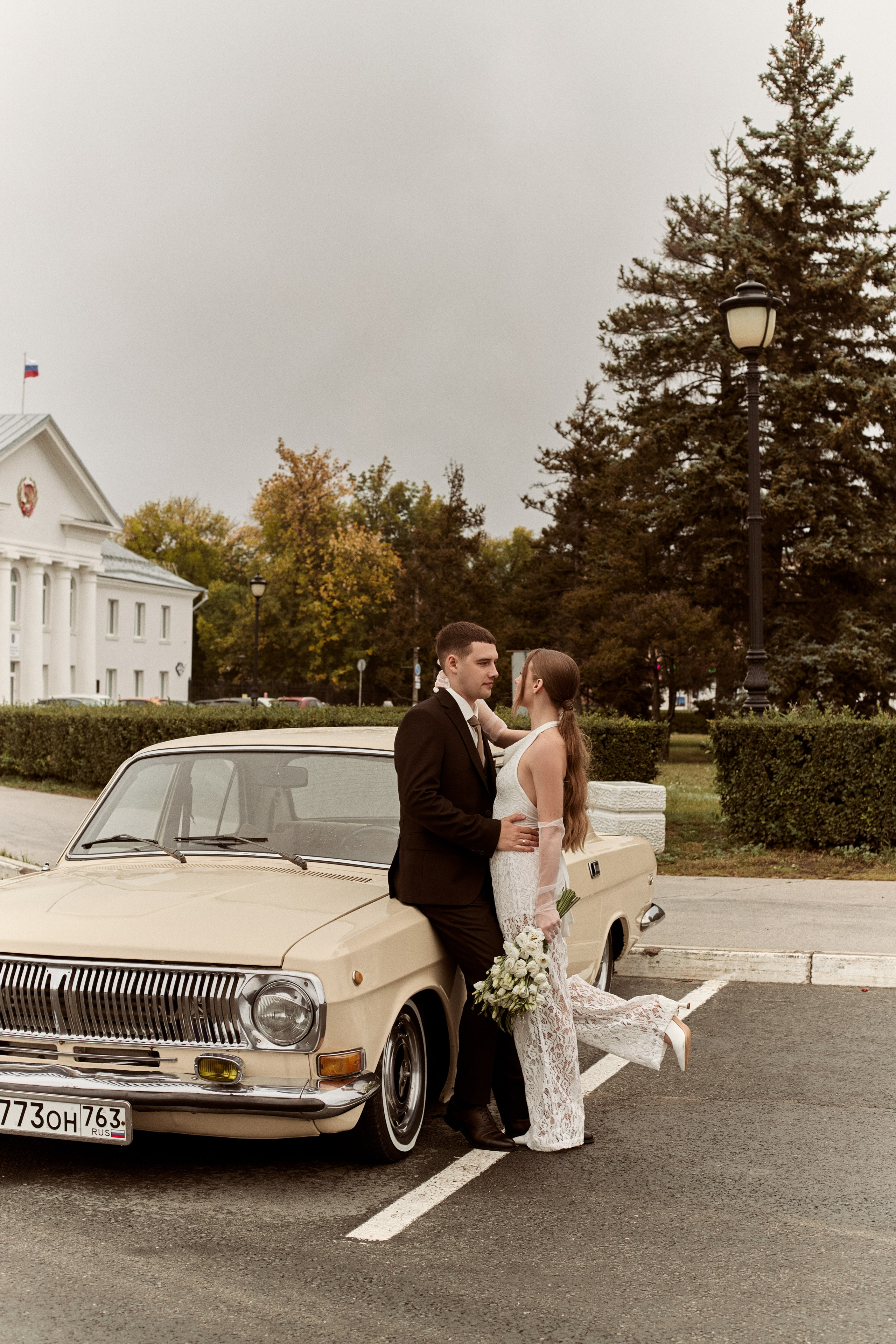 Лавстори. Ретро Волга. Фотограф Тольятти Екатерина Шести