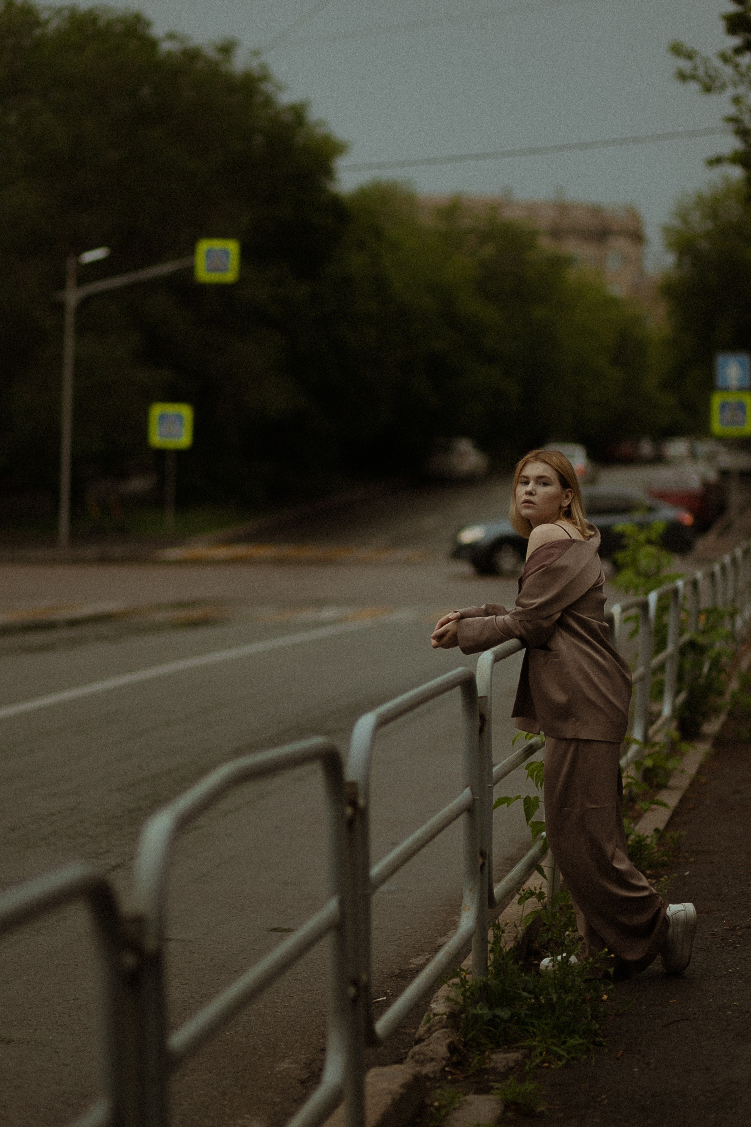 Дарья и дождь. Фотограф в Москве