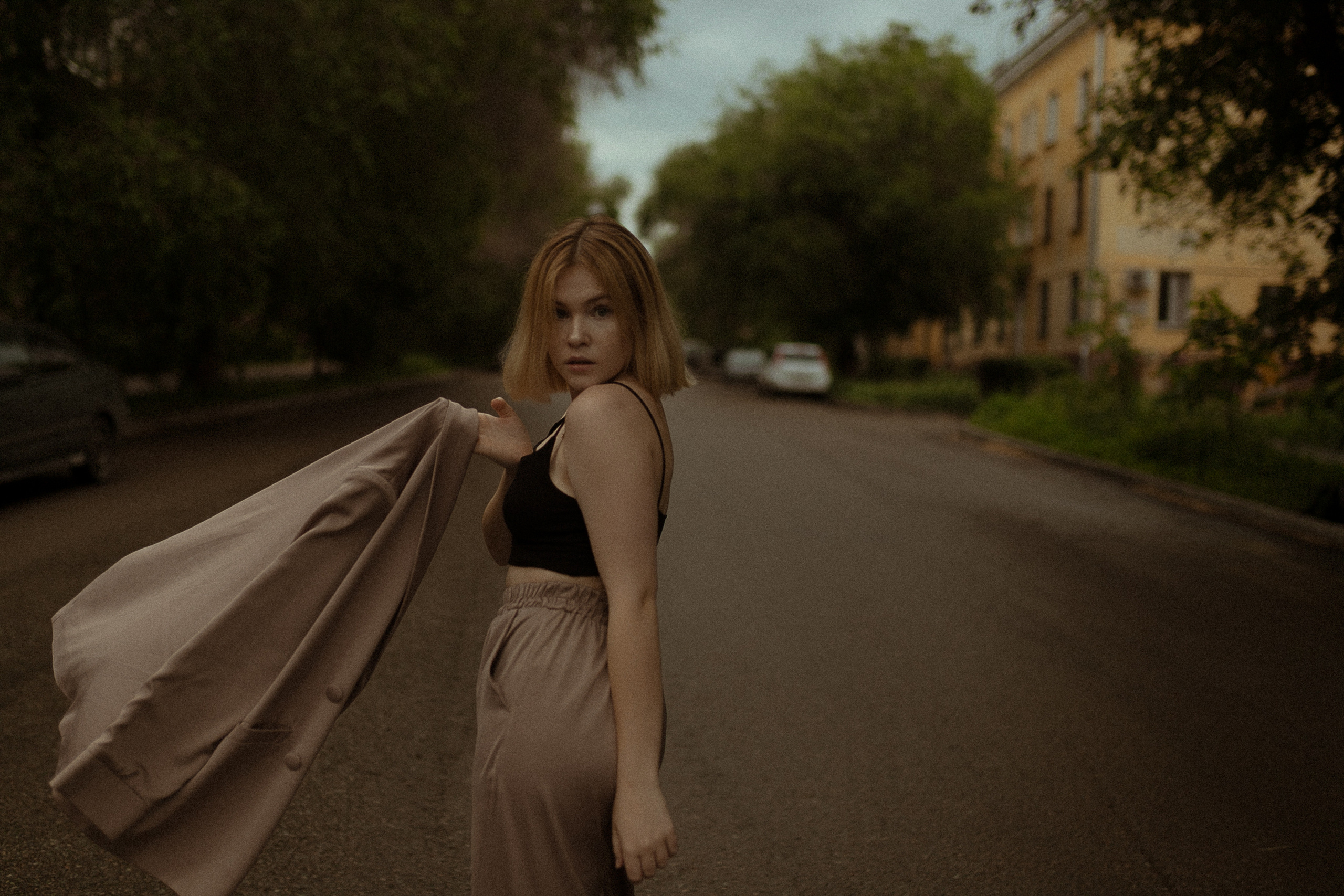 Дарья и дождь. Фотограф в Москве