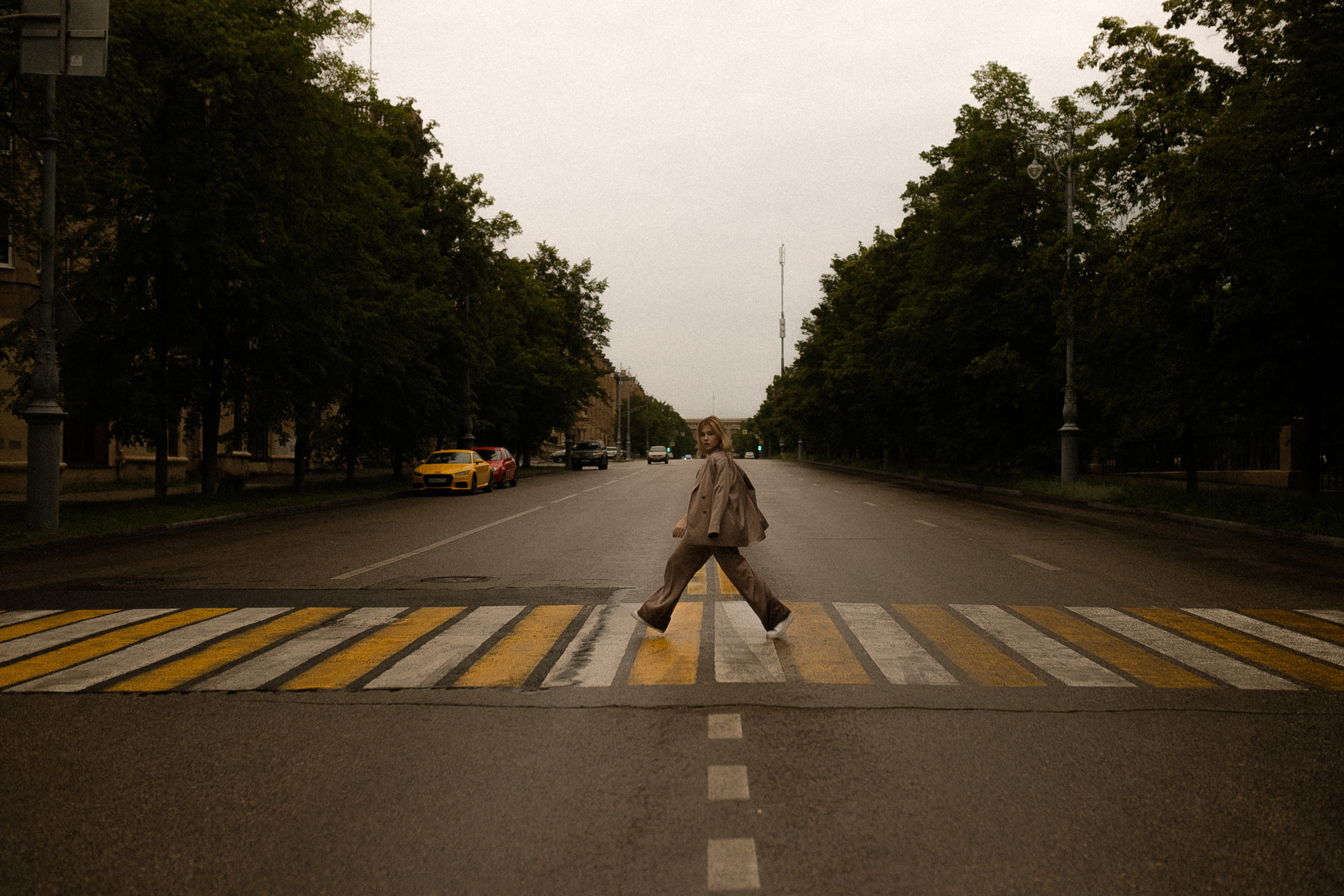 Дарья и дождь. Фотограф в Москве