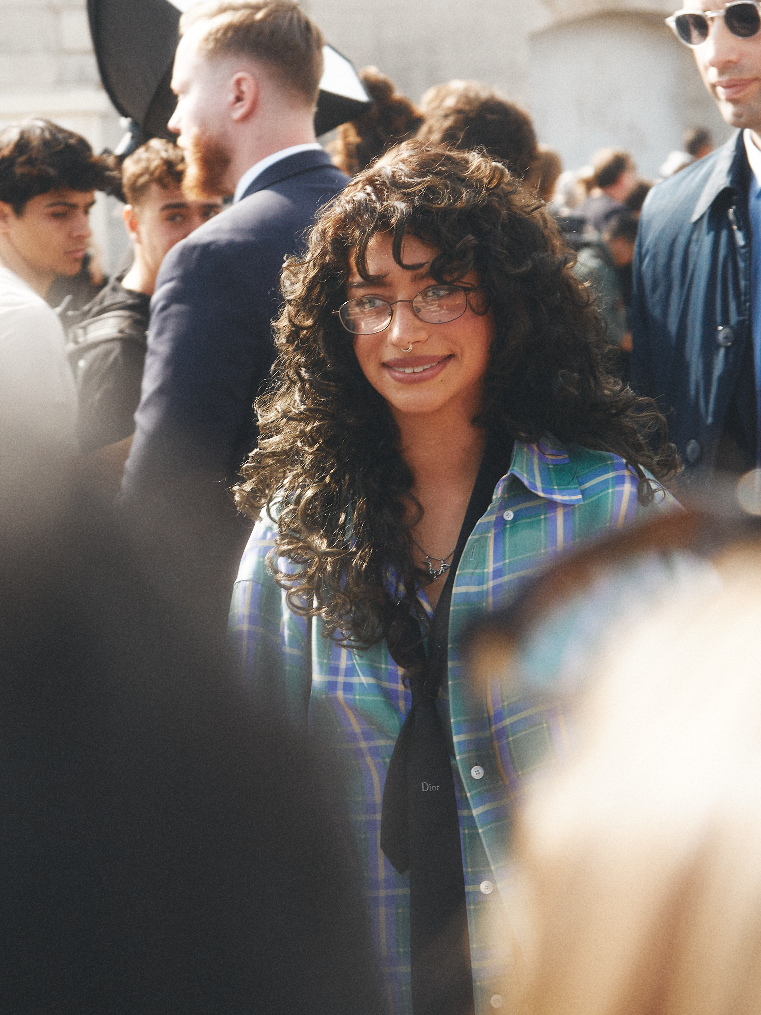 SS26 Dior Show Guests. Photographer Daria Ilkevich