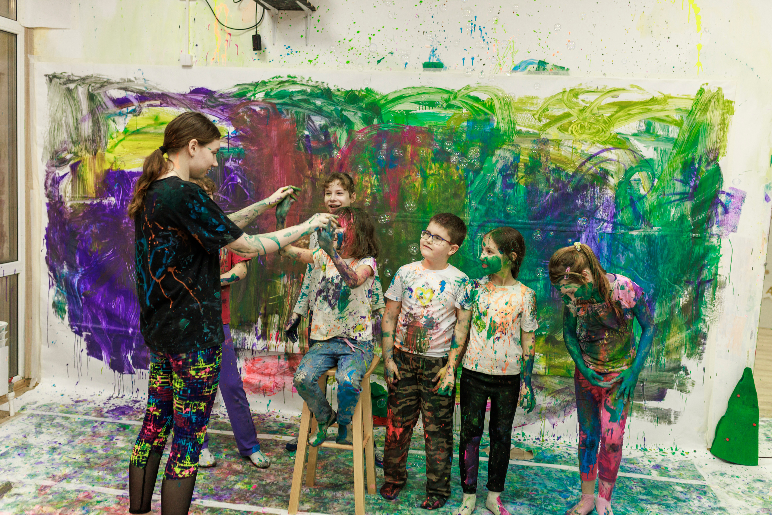 Репортажная сьемка детского дня рождения. Семейный и детский фотограф в Рязани Васюгова Мария