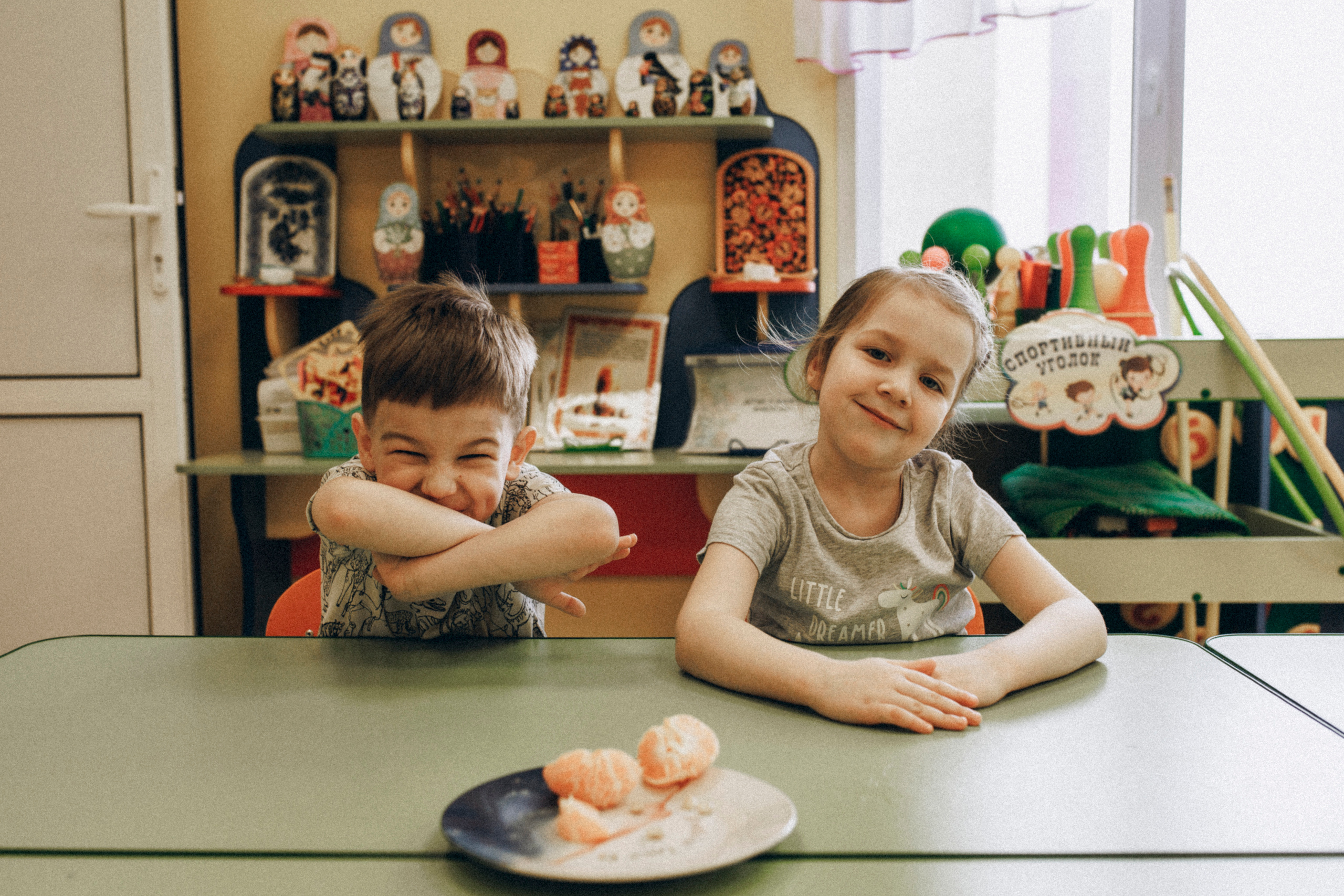 Репортажная сьёмка детей в детском саду. Семейный и детский фотограф в Рязани Васюгова Мария