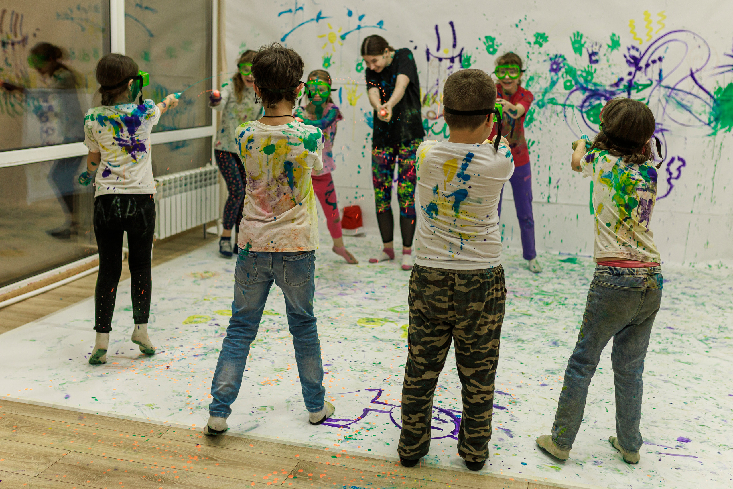 Репортажная сьемка детского дня рождения. Семейный и детский фотограф в Рязани Васюгова Мария