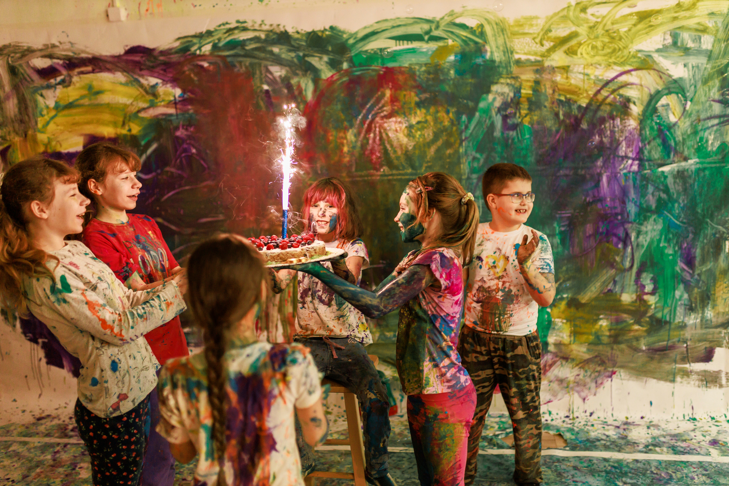 Репортажная сьемка детского дня рождения. Семейный и детский фотограф в Рязани Васюгова Мария