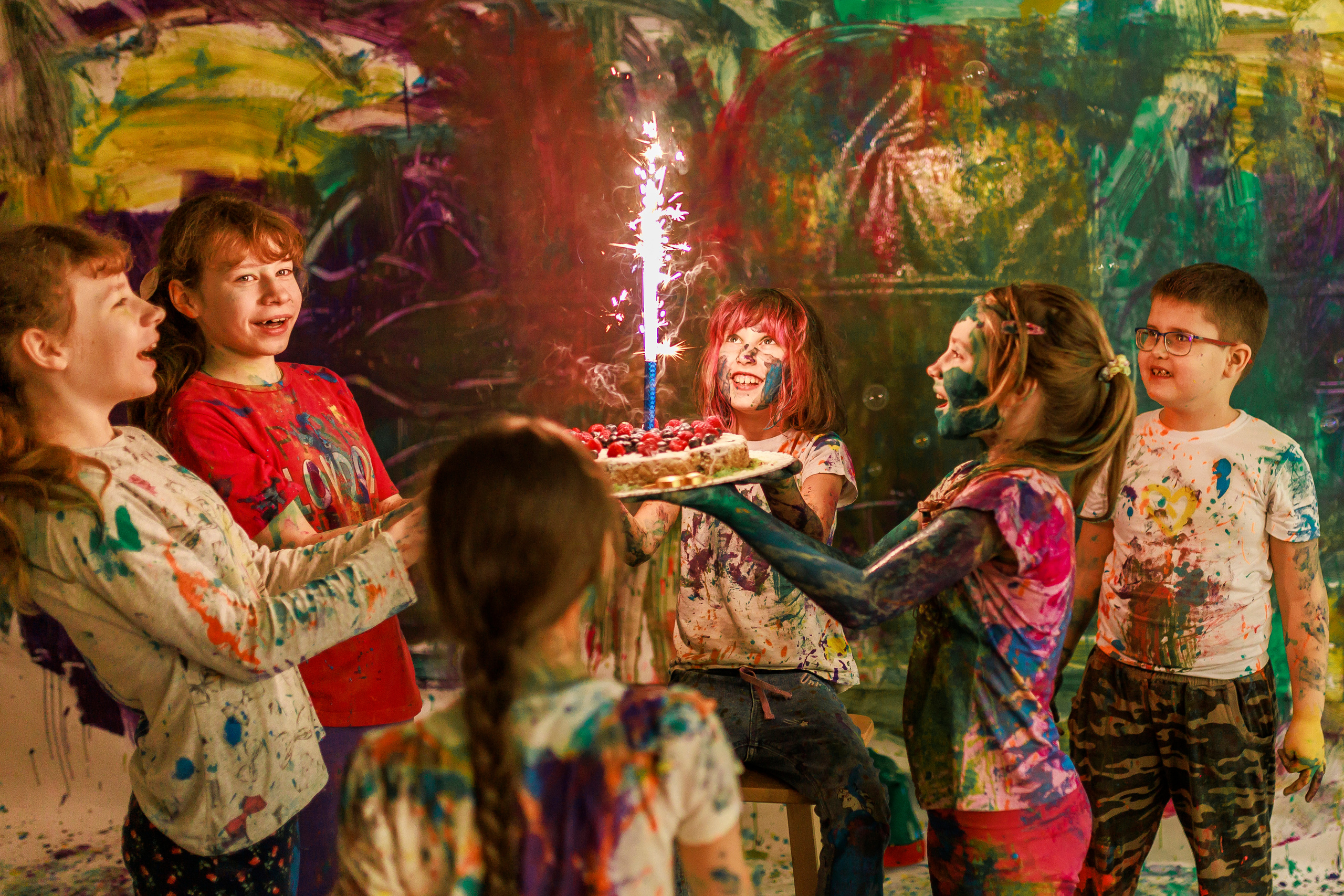 Репортажная сьемка детского дня рождения. Семейный и детский фотограф в Рязани Васюгова Мария