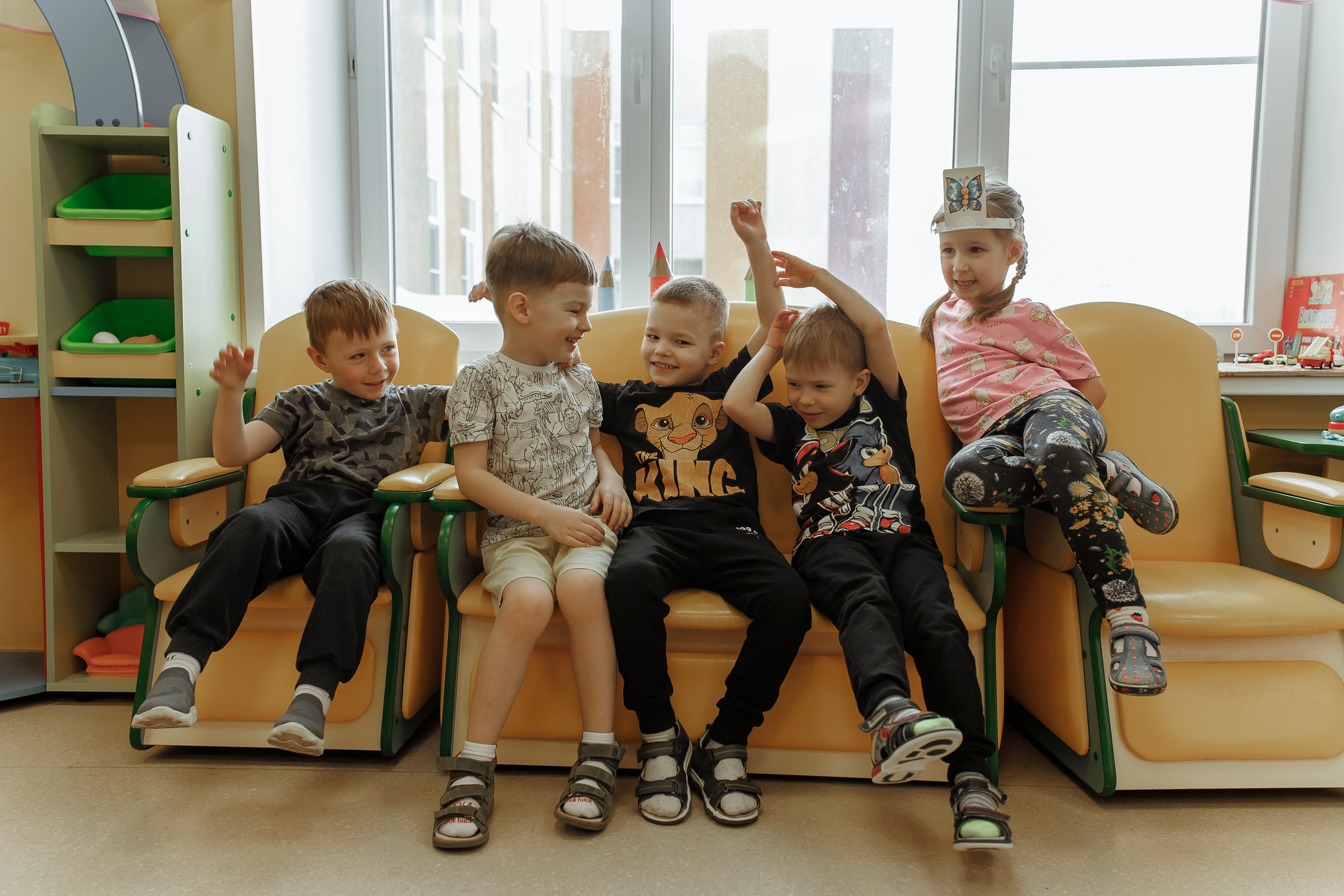 Репортажная сьёмка детей в детском саду. Семейный и детский фотограф в Рязани Васюгова Мария