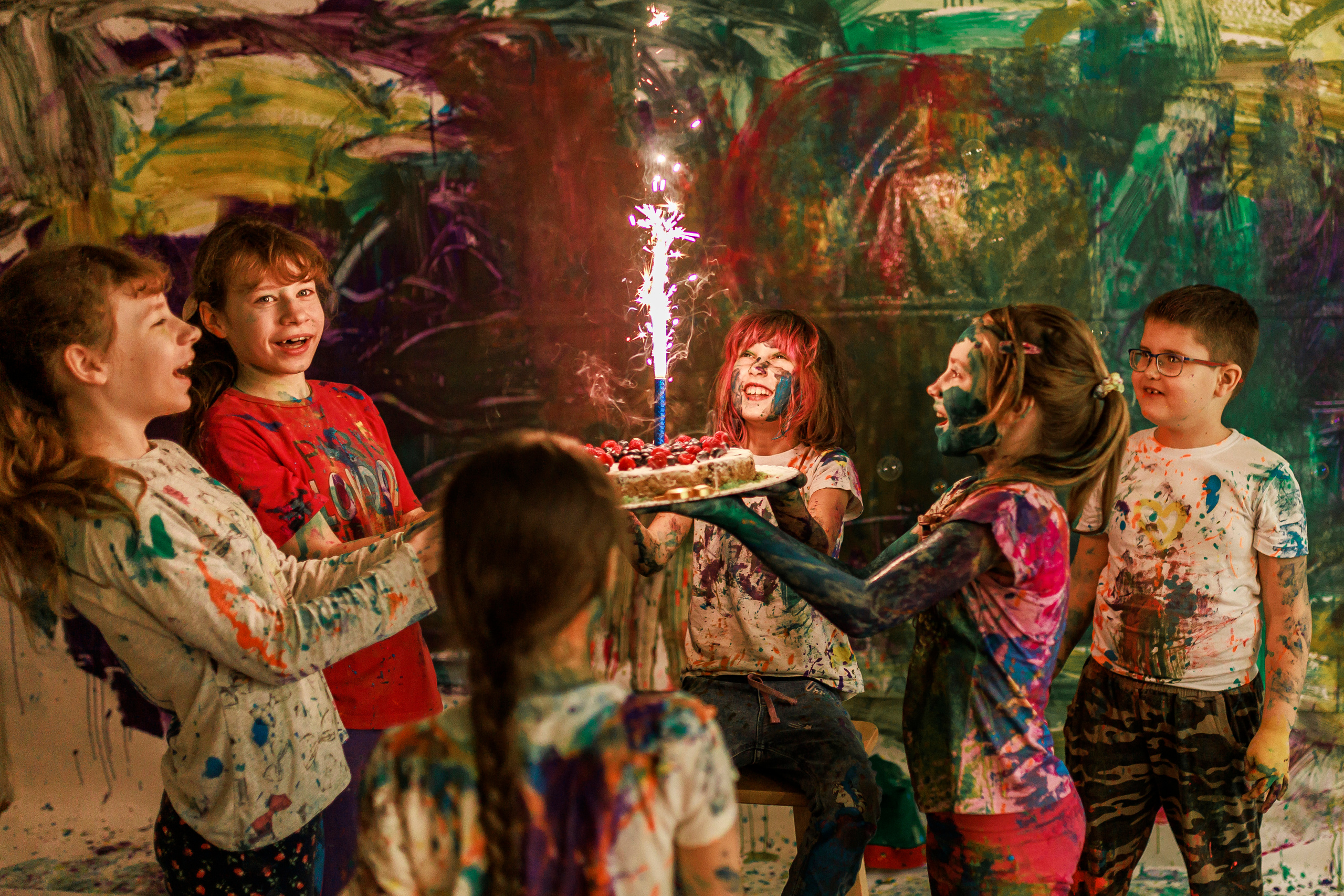 Репортажная сьемка детского дня рождения. Семейный и детский фотограф в Рязани Васюгова Мария