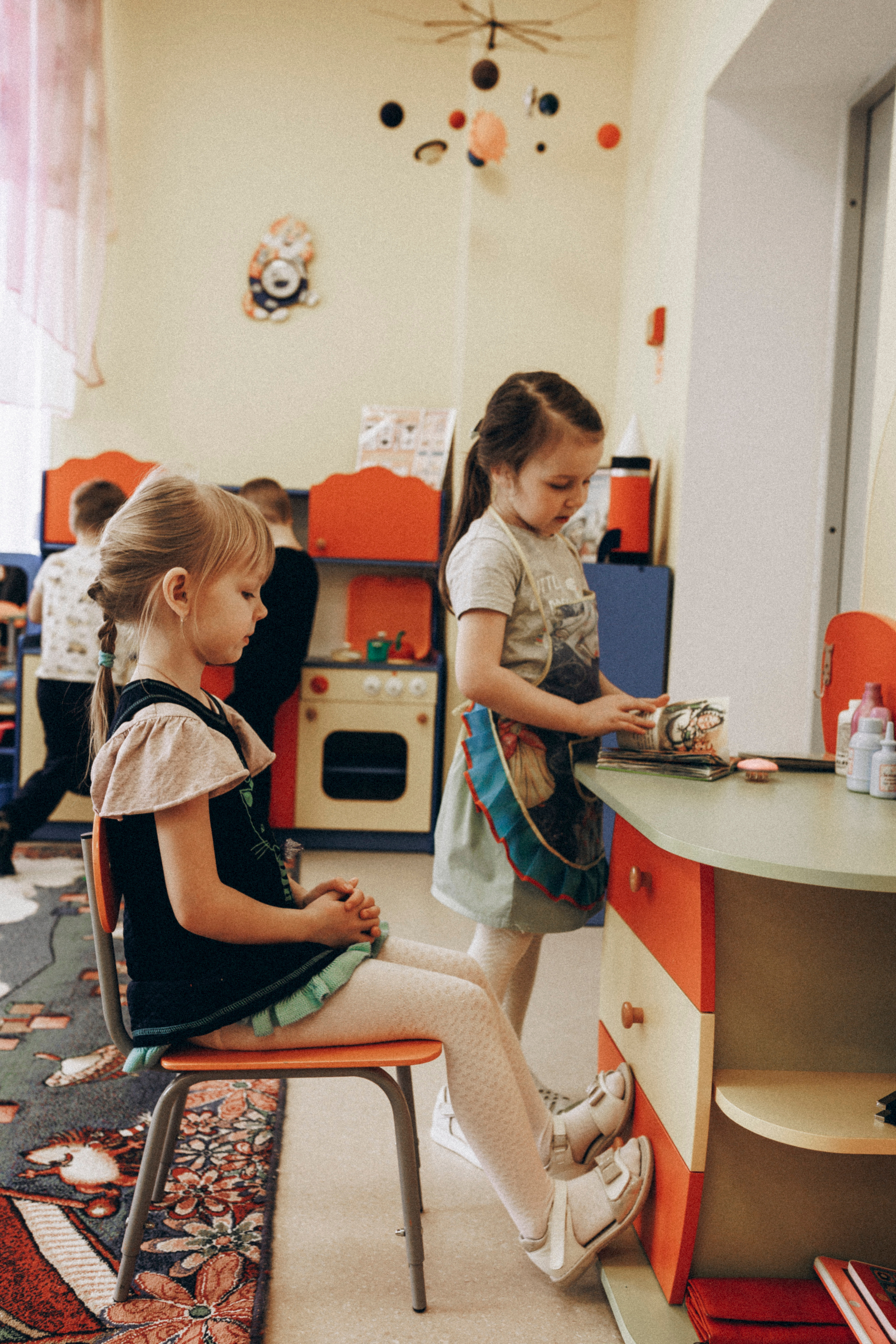 Репортажная сьёмка детей в детском саду. Семейный и детский фотограф в Рязани Васюгова Мария