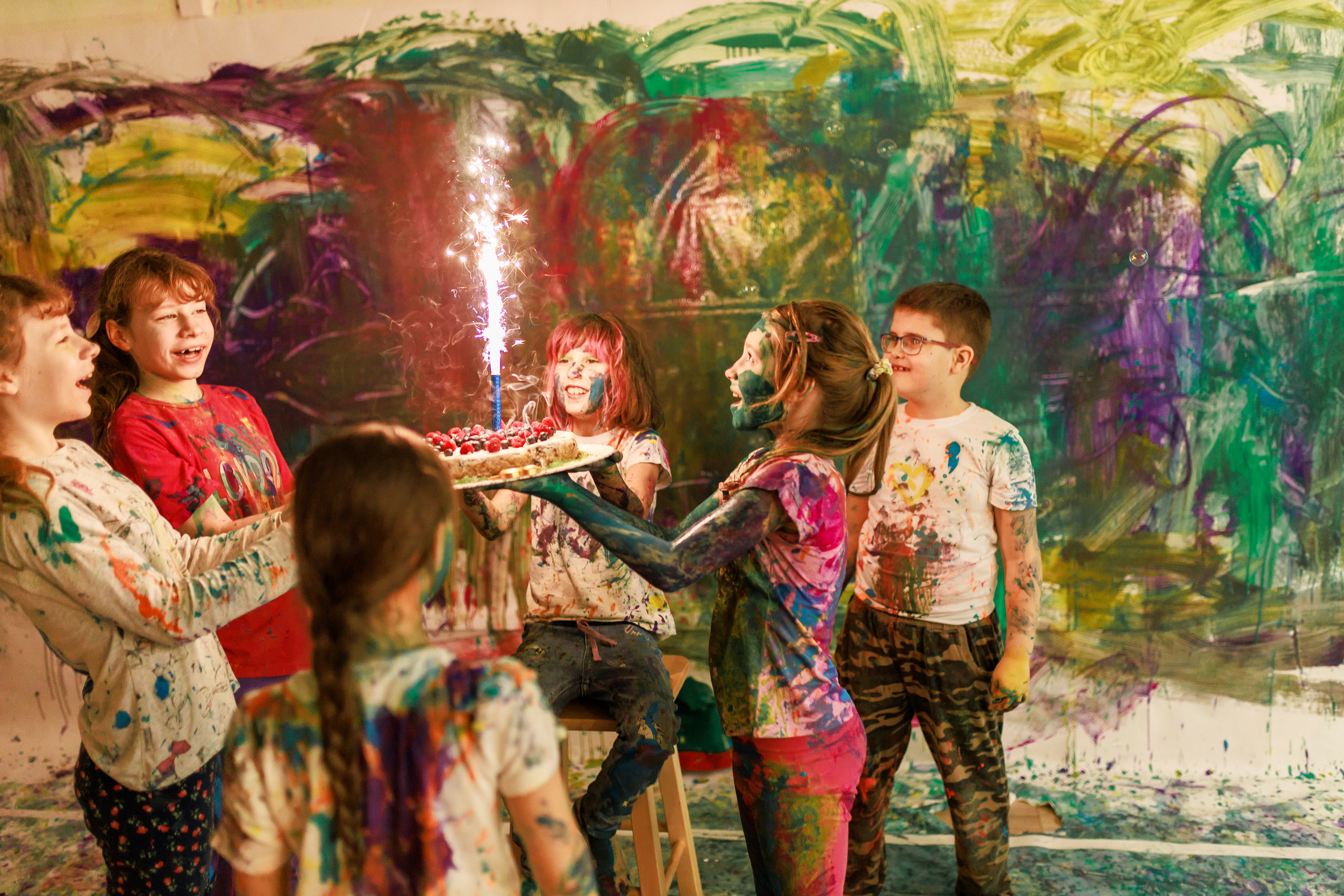 Репортажная сьемка детского дня рождения. Семейный и детский фотограф в Рязани Васюгова Мария