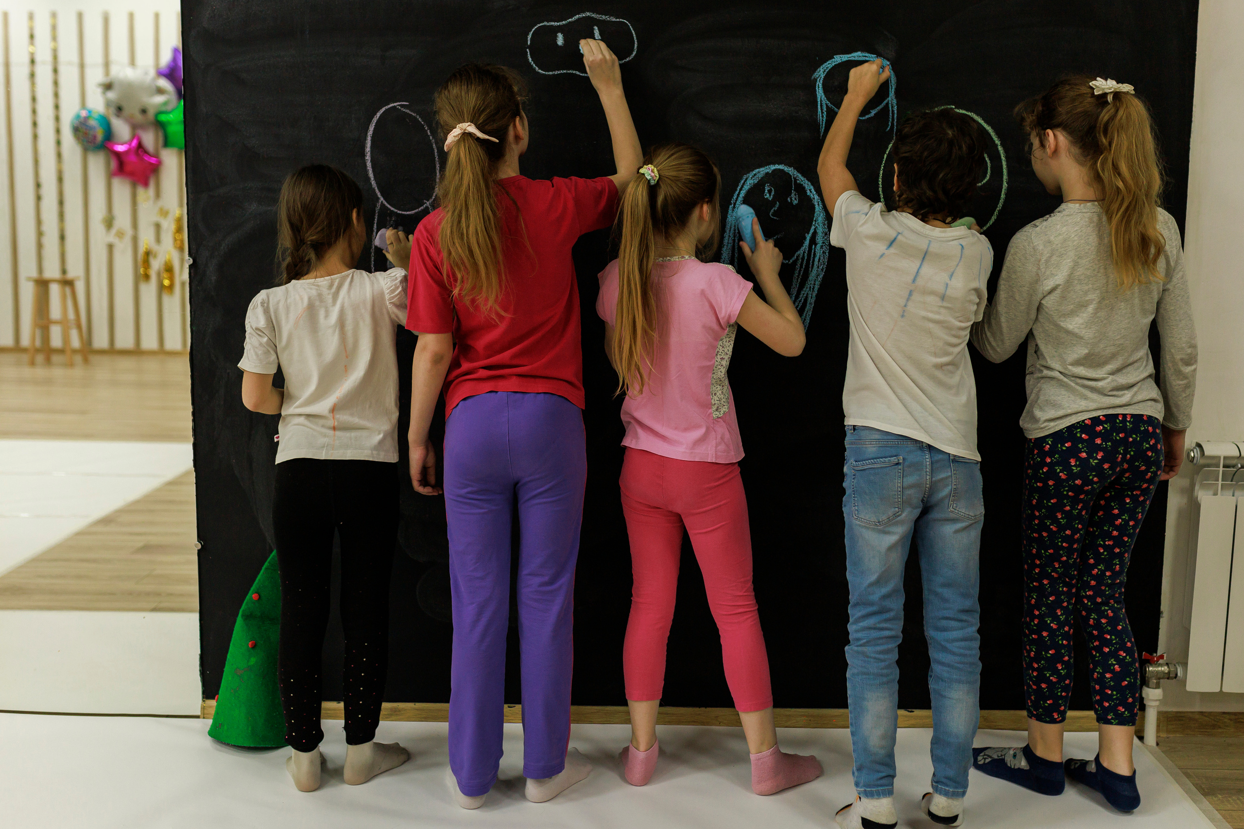 Репортажная сьемка детского дня рождения. Семейный и детский фотограф в Рязани Васюгова Мария