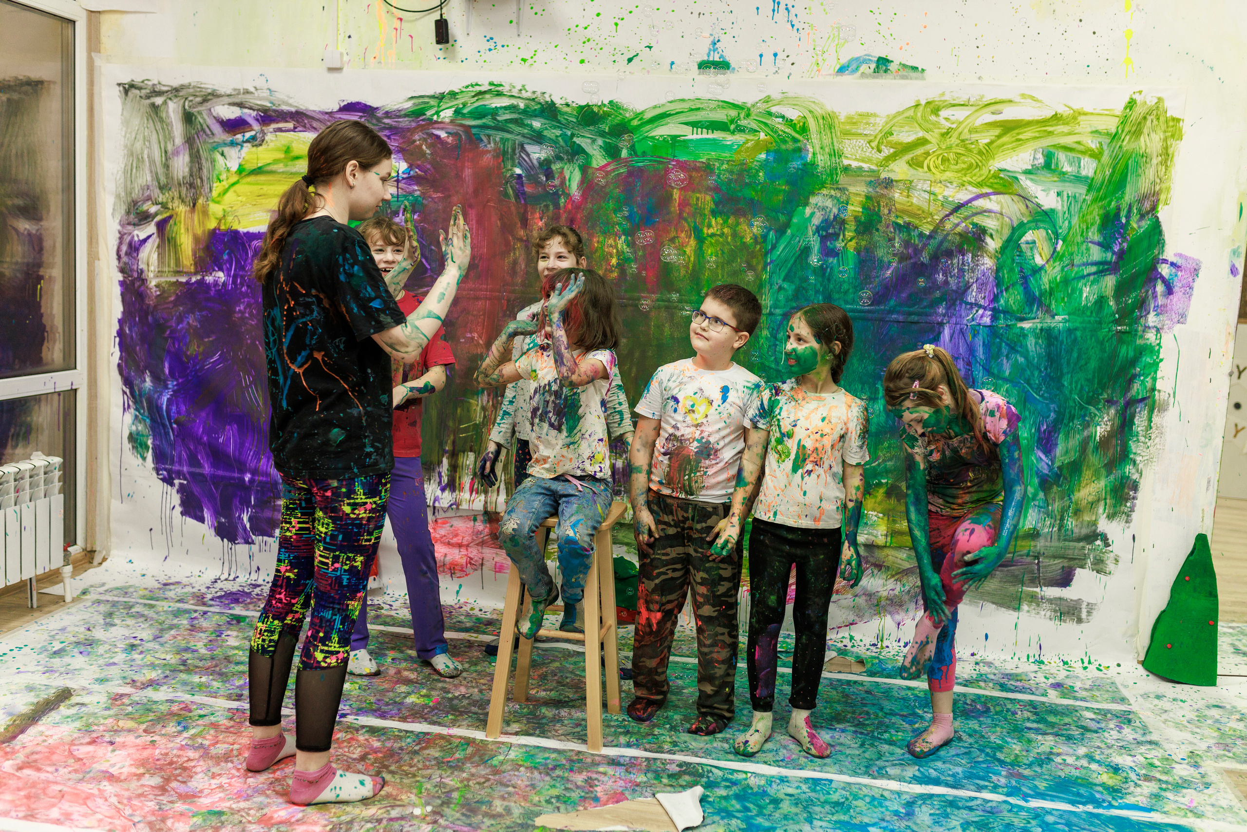 Репортажная сьемка детского дня рождения. Семейный и детский фотограф в Рязани Васюгова Мария