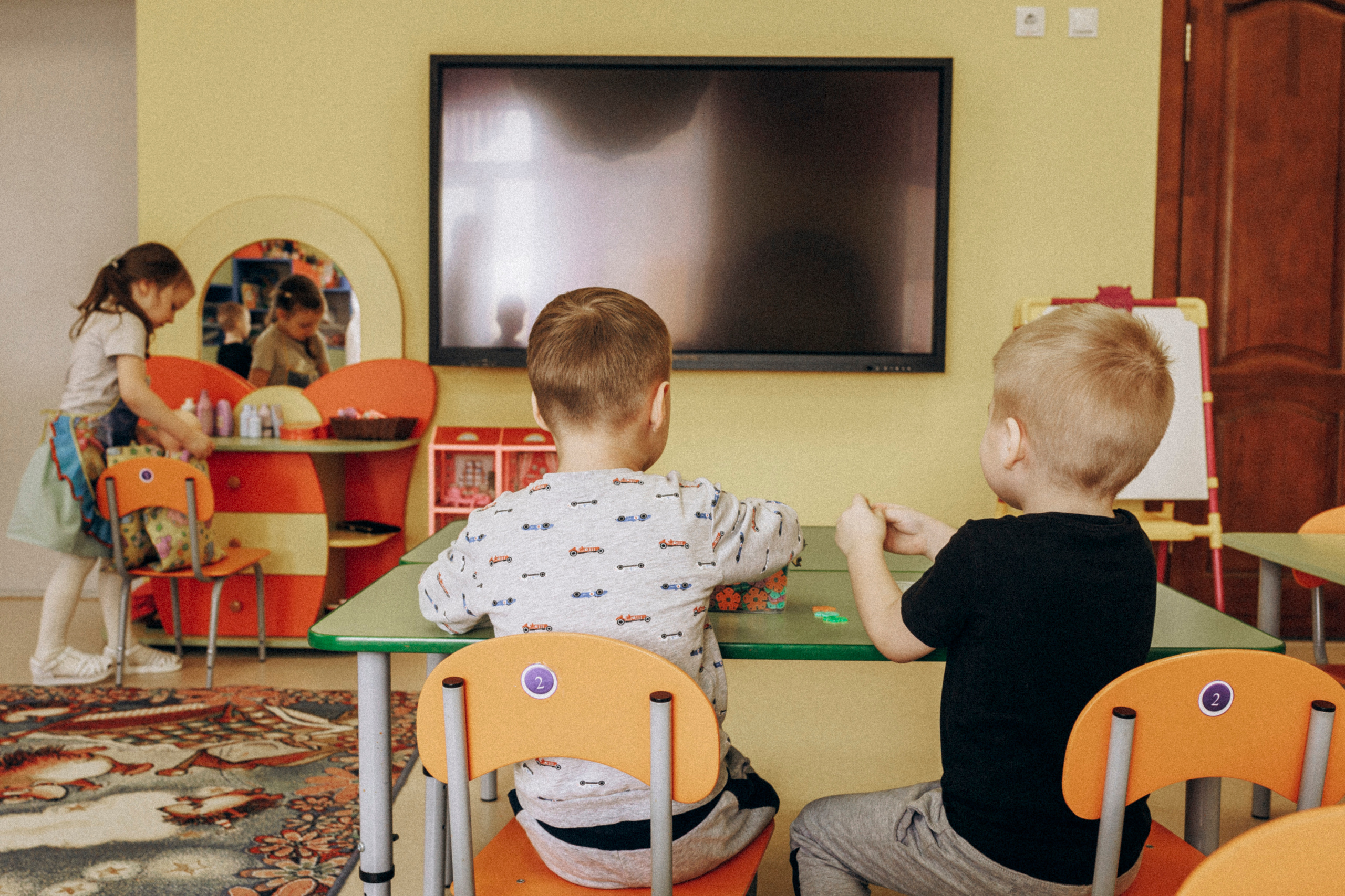 Репортажная сьёмка детей в детском саду. Семейный и детский фотограф в Рязани Васюгова Мария