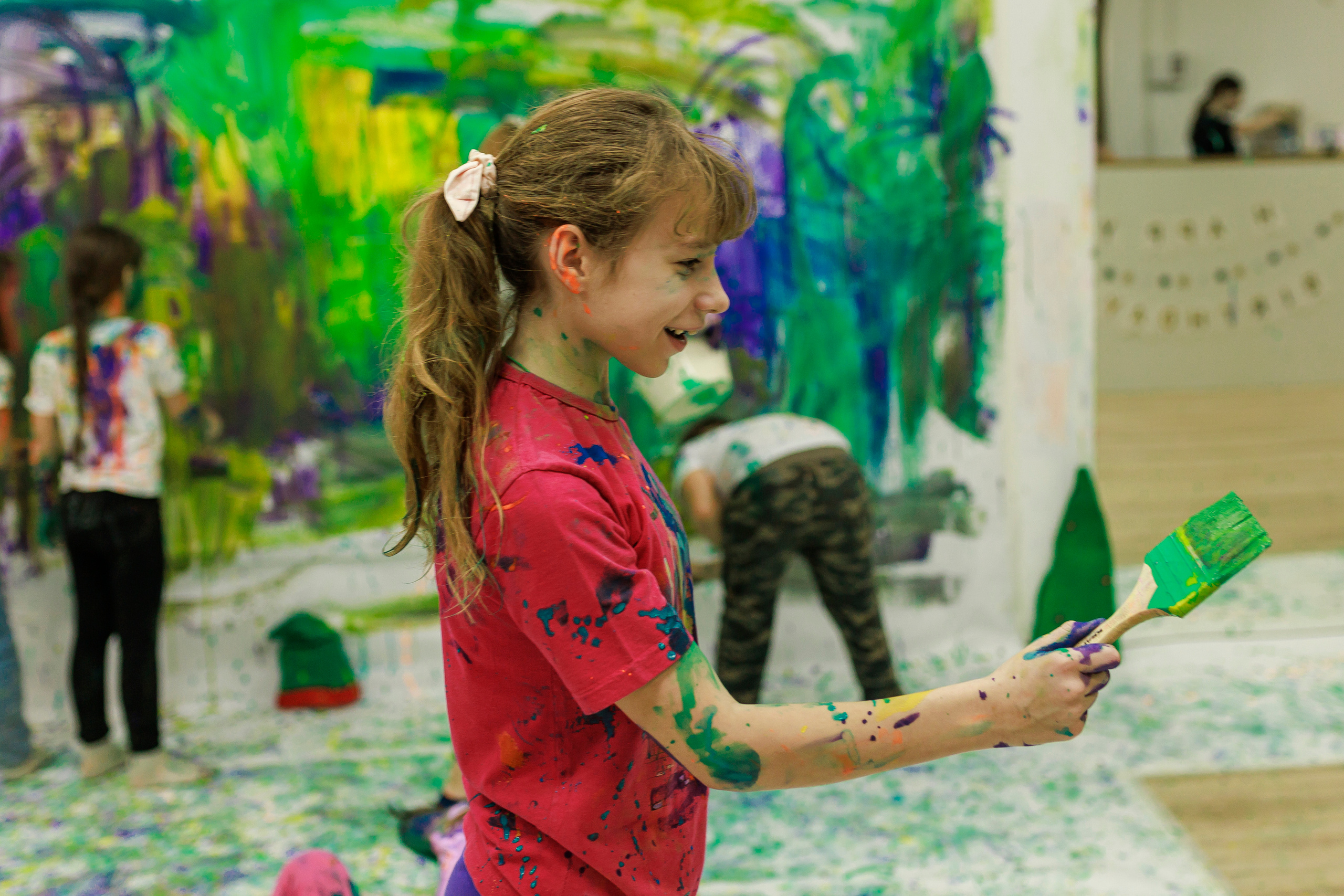 Репортажная сьемка детского дня рождения. Семейный и детский фотограф в Рязани Васюгова Мария