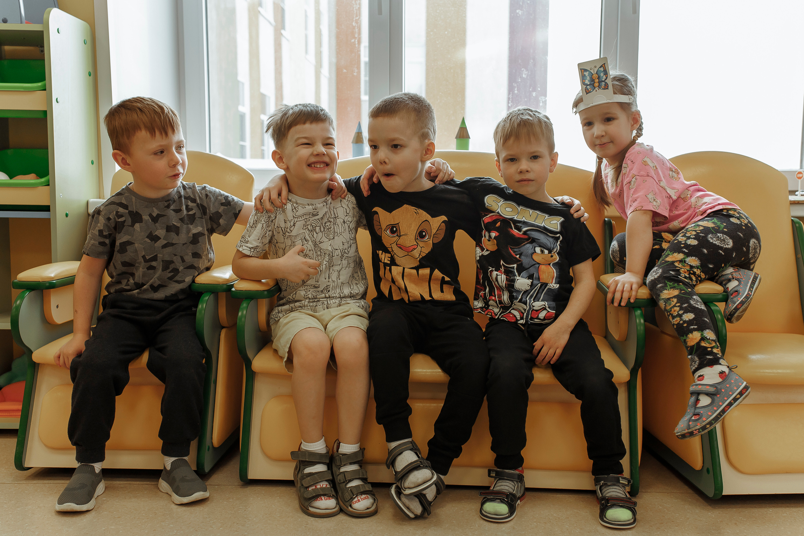 Репортажная сьёмка детей в детском саду. Семейный и детский фотограф в Рязани Васюгова Мария