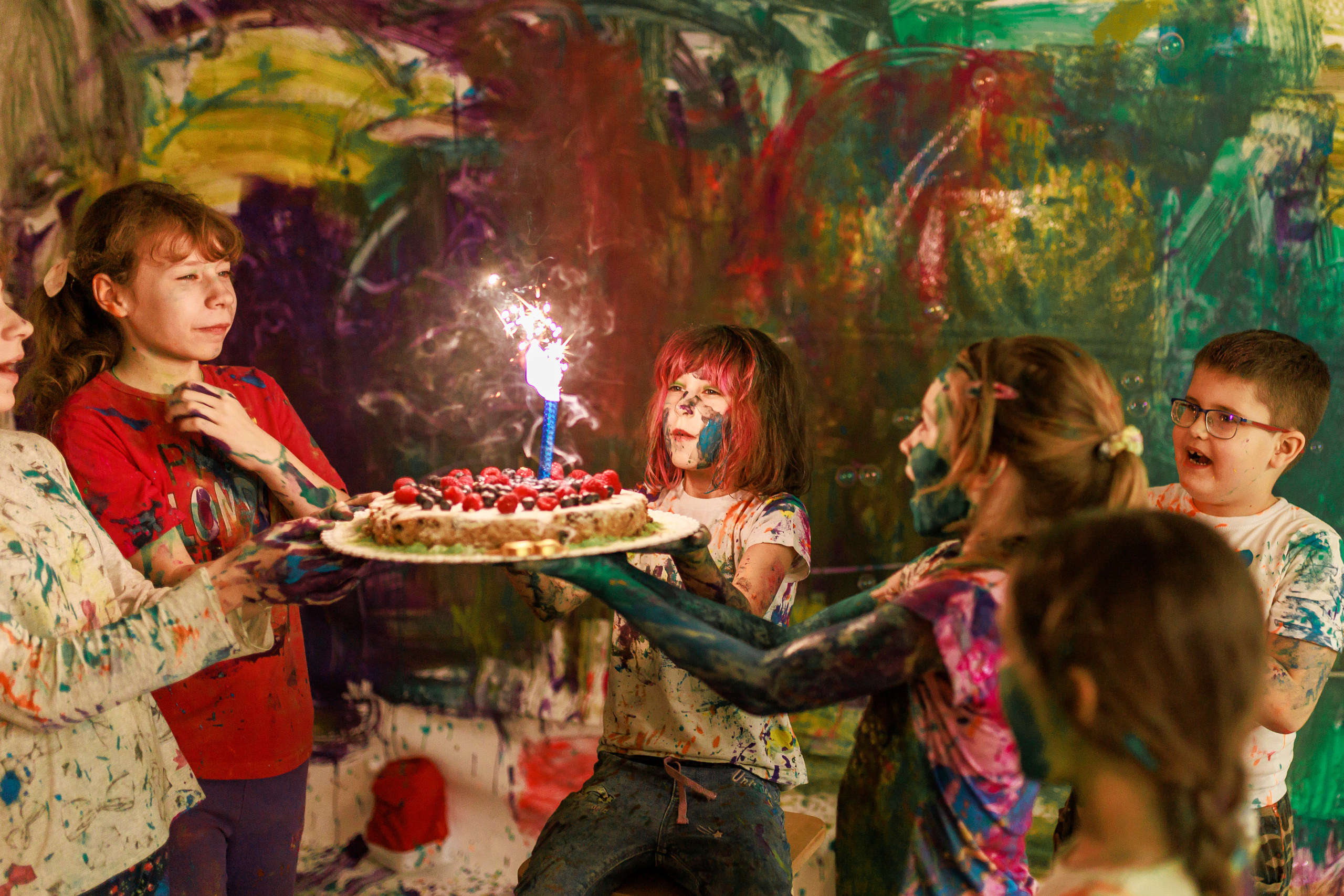 Репортажная сьемка детского дня рождения. Семейный и детский фотограф в Рязани Васюгова Мария