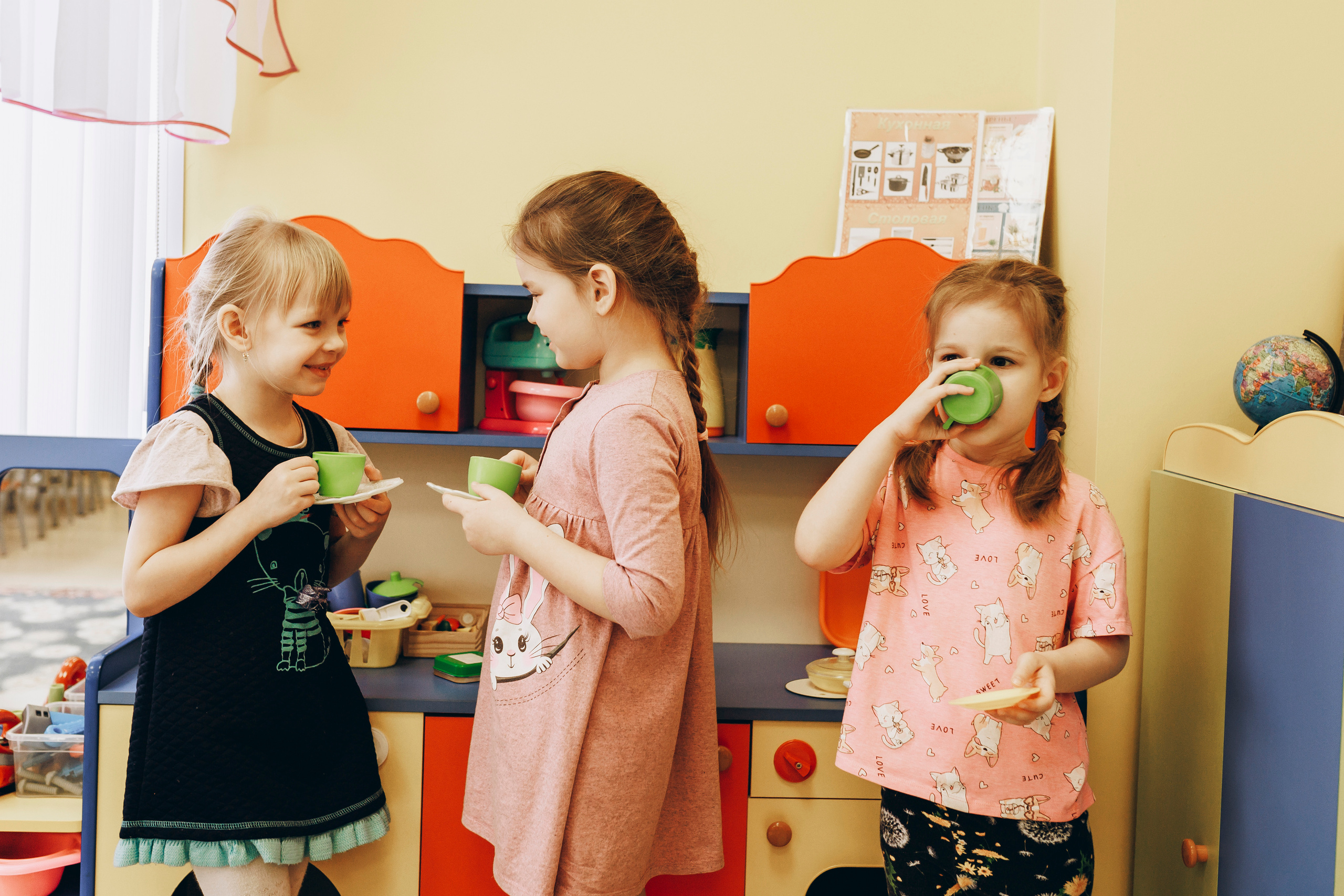 Репортажная сьёмка детей в детском саду. Семейный и детский фотограф в Рязани Васюгова Мария