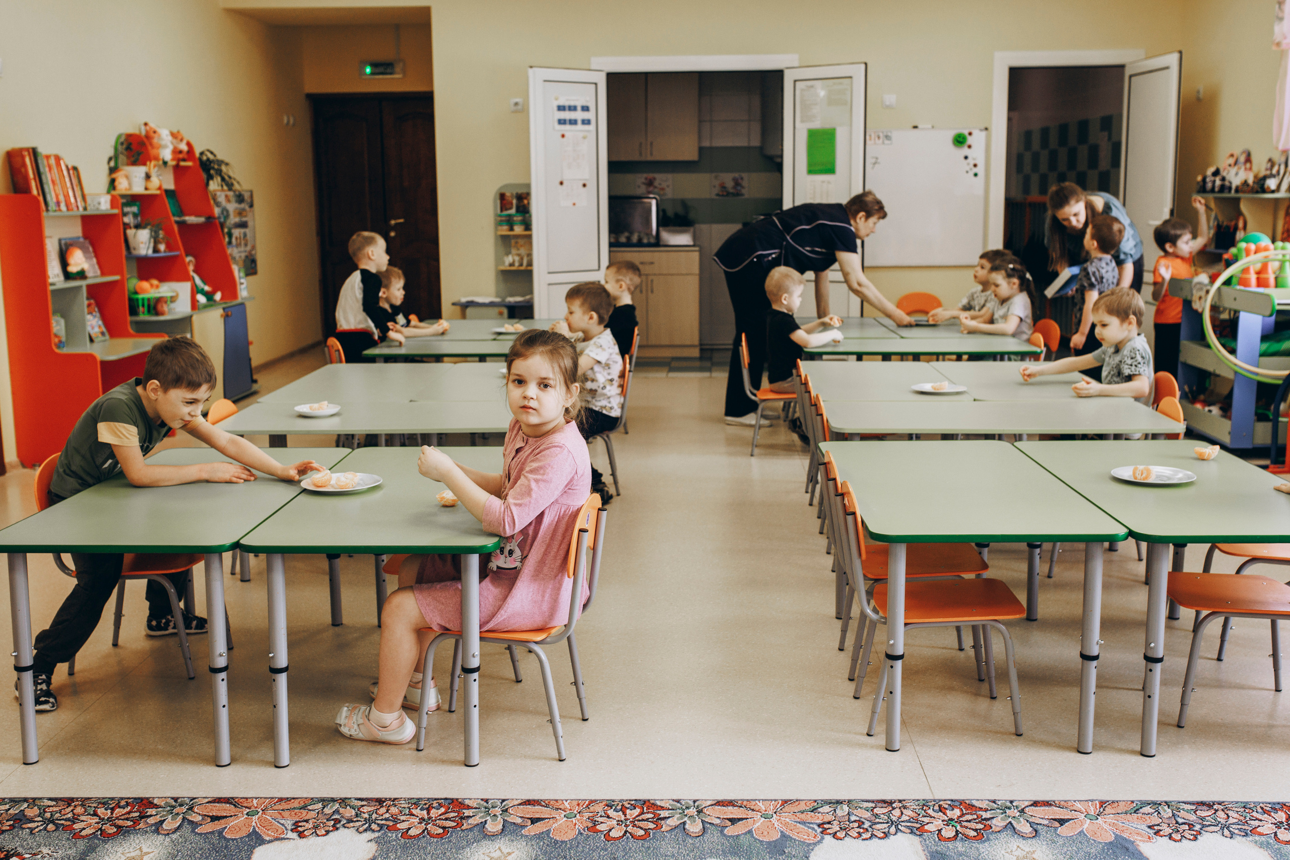 Репортажная сьёмка детей в детском саду. Семейный и детский фотограф в Рязани Васюгова Мария