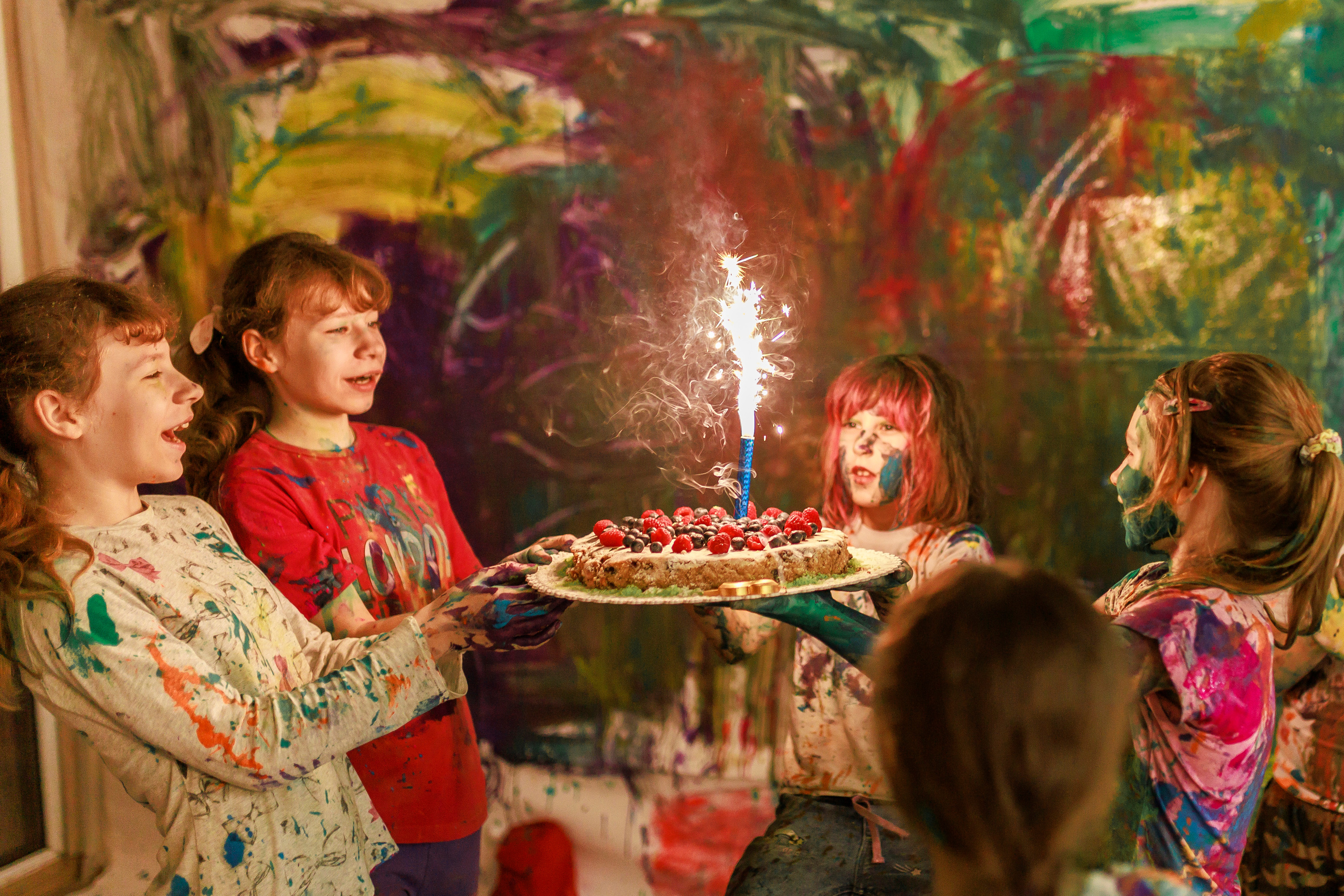 Репортажная сьемка детского дня рождения. Семейный и детский фотограф в Рязани Васюгова Мария