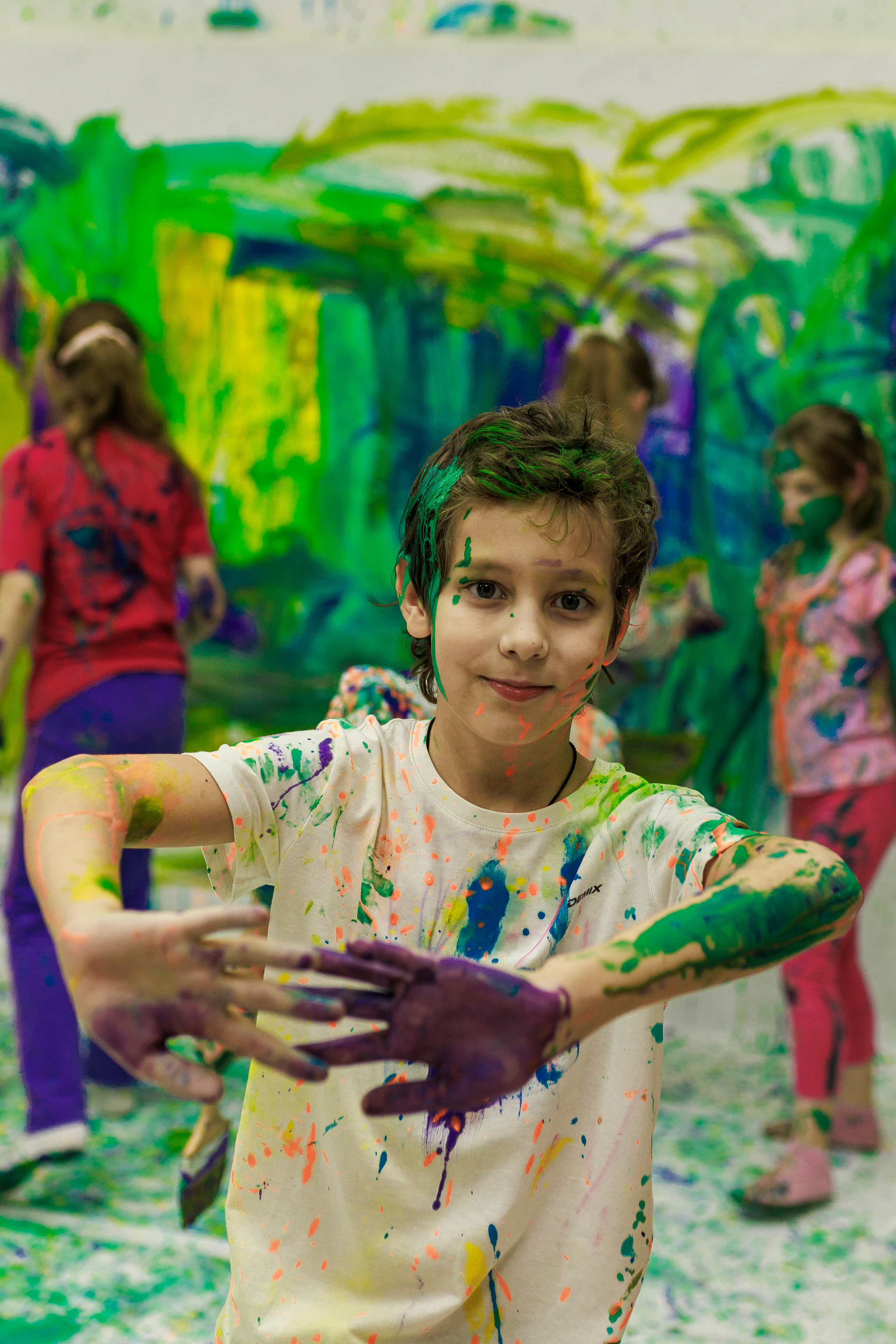 Репортажная сьемка детского дня рождения. Семейный и детский фотограф в Рязани Васюгова Мария
