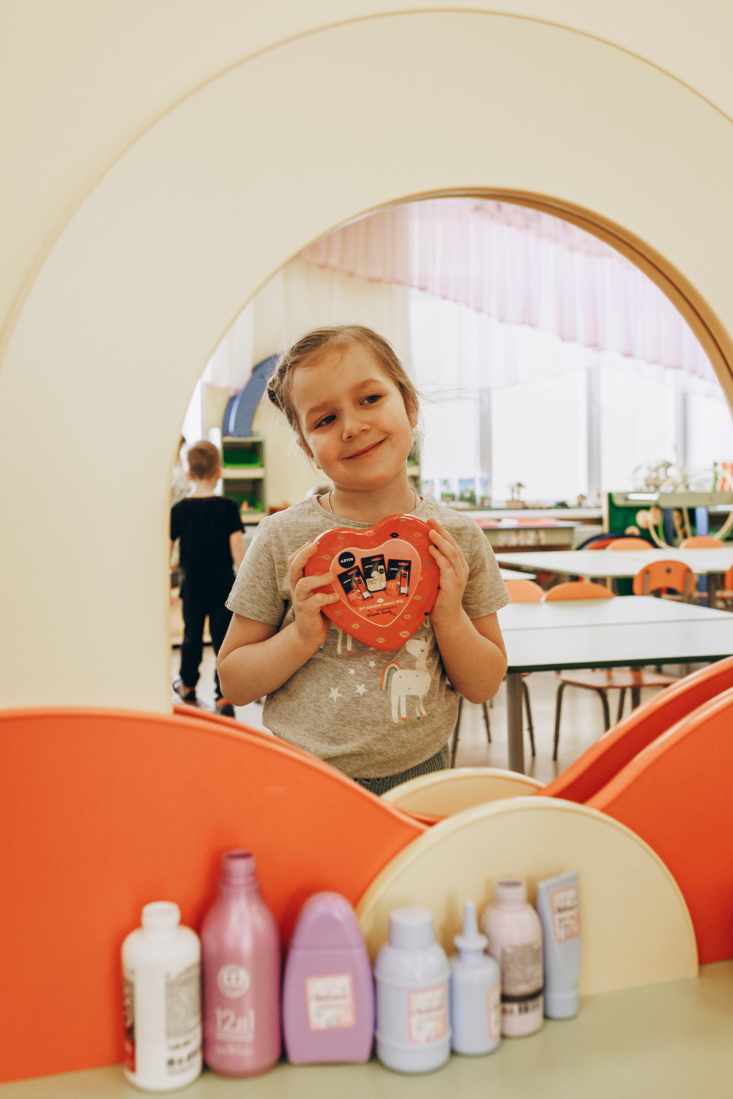 Репортажная сьёмка детей в детском саду. Семейный и детский фотограф в Рязани Васюгова Мария