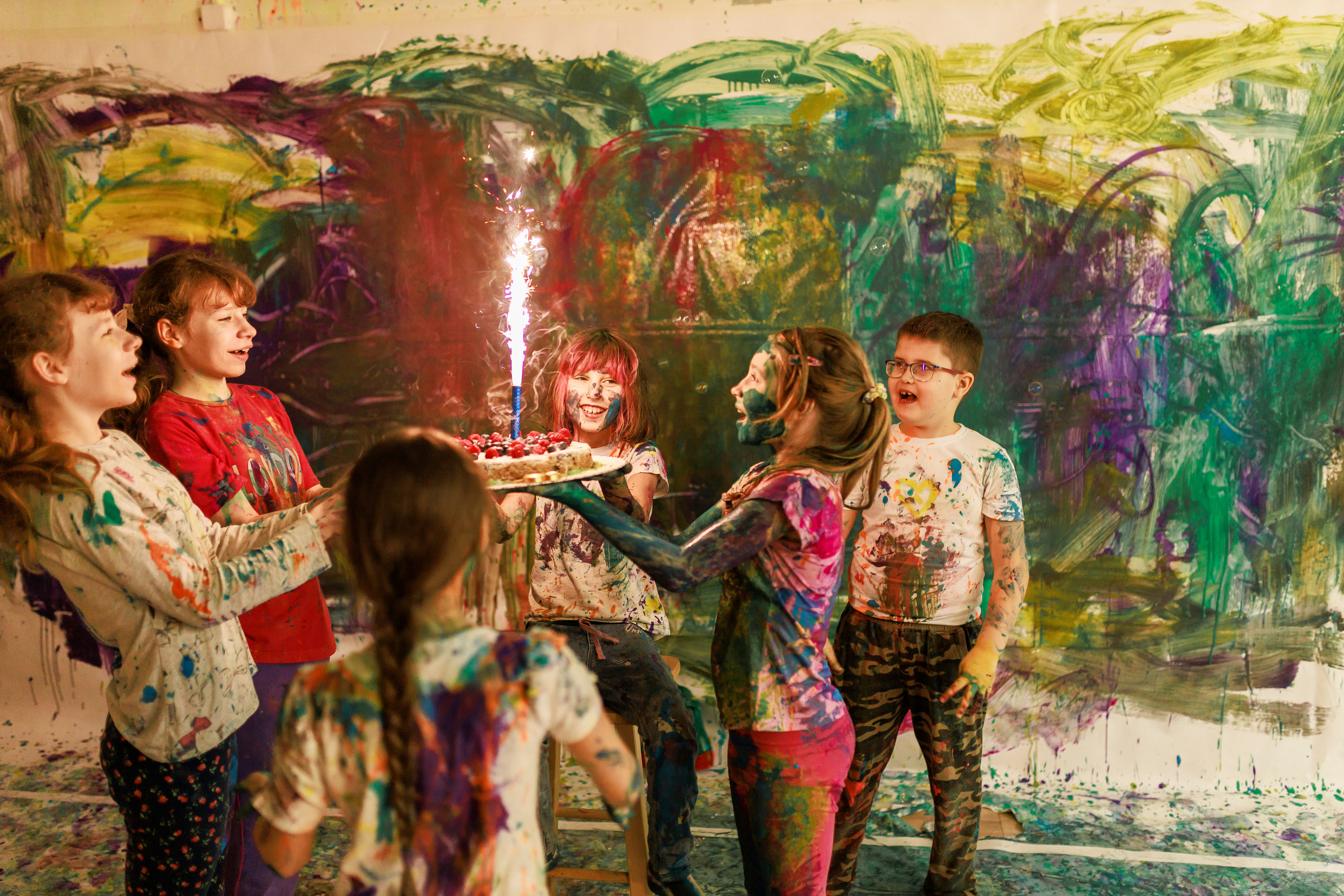 Репортажная сьемка детского дня рождения. Семейный и детский фотограф в Рязани Васюгова Мария