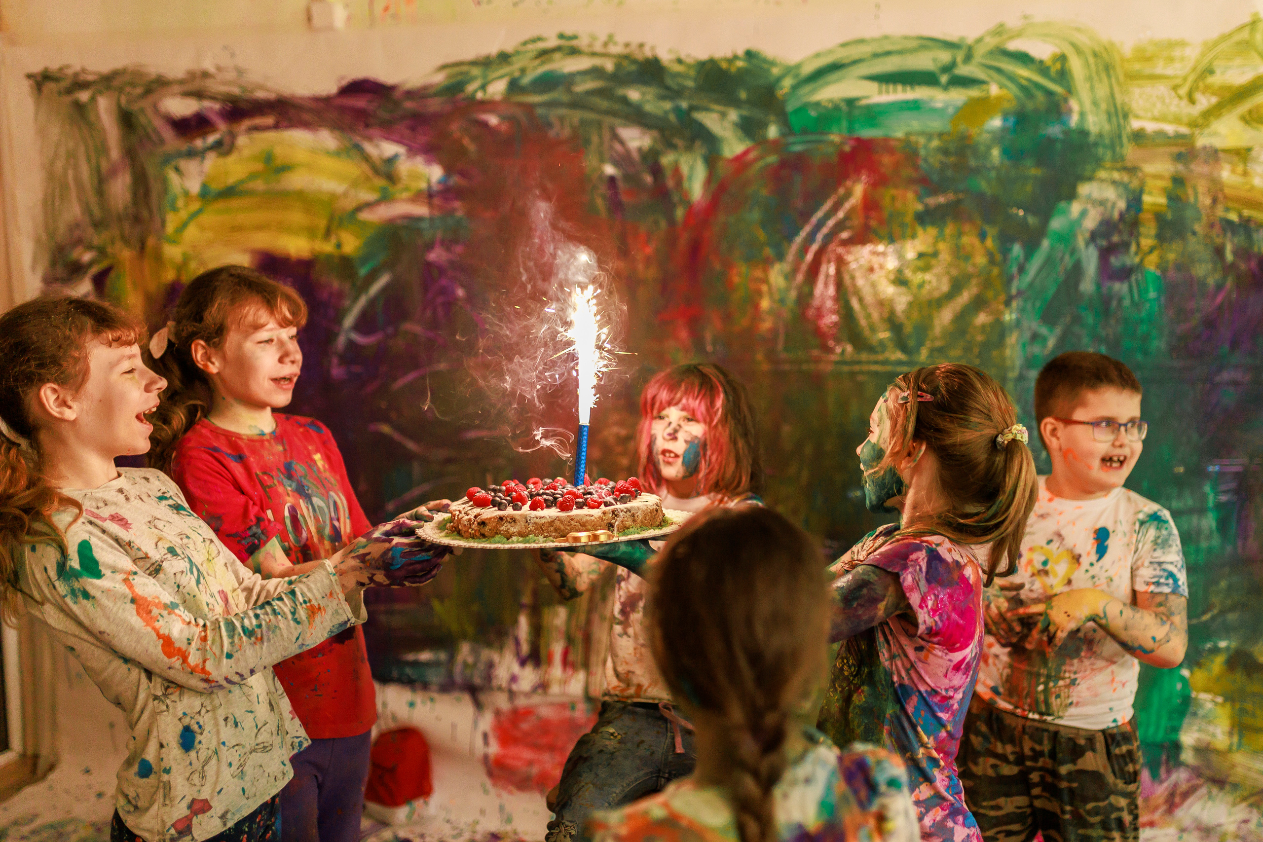 Репортажная сьемка детского дня рождения. Семейный и детский фотограф в Рязани Васюгова Мария