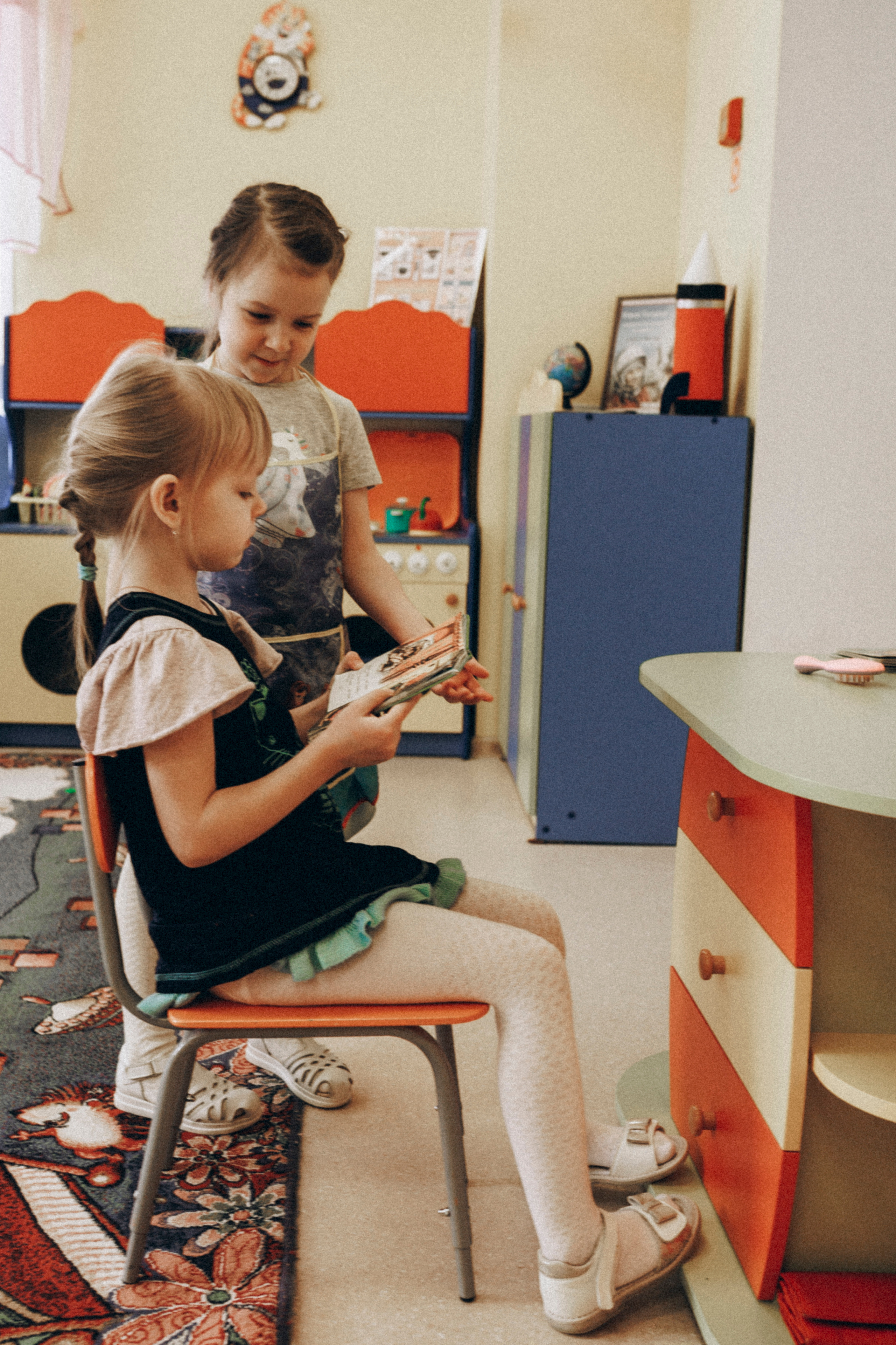 Репортажная сьёмка детей в детском саду. Семейный и детский фотограф в Рязани Васюгова Мария