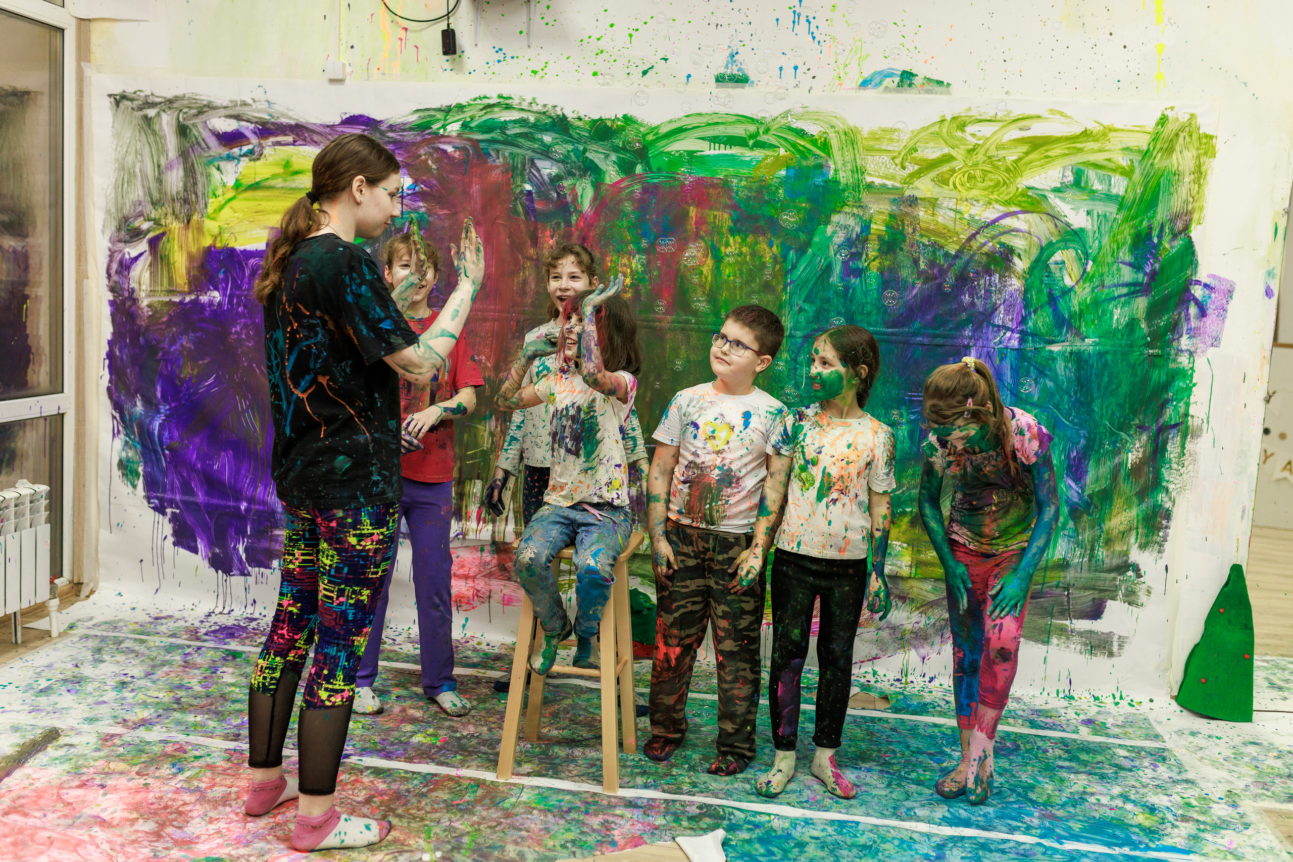 Репортажная сьемка детского дня рождения. Семейный и детский фотограф в Рязани Васюгова Мария