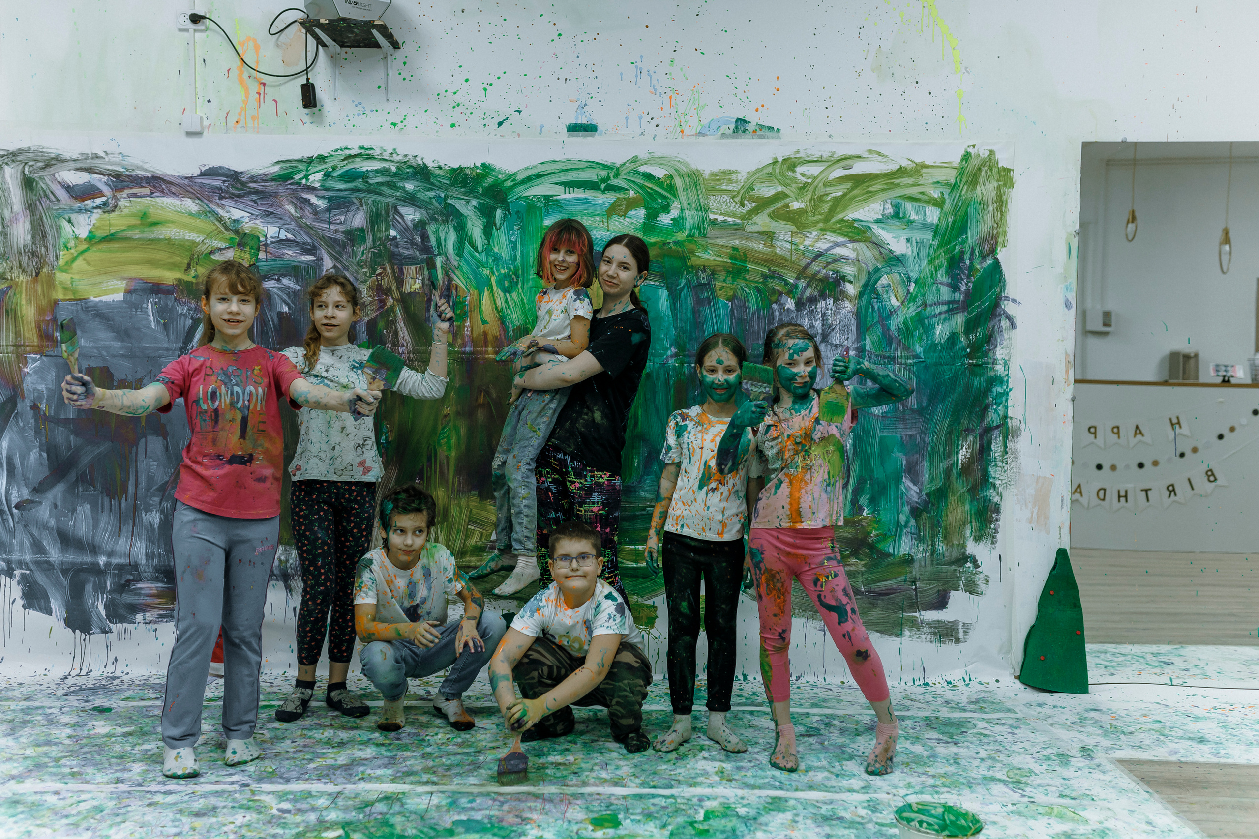 Репортажная сьемка детского дня рождения. Семейный и детский фотограф в Рязани Васюгова Мария