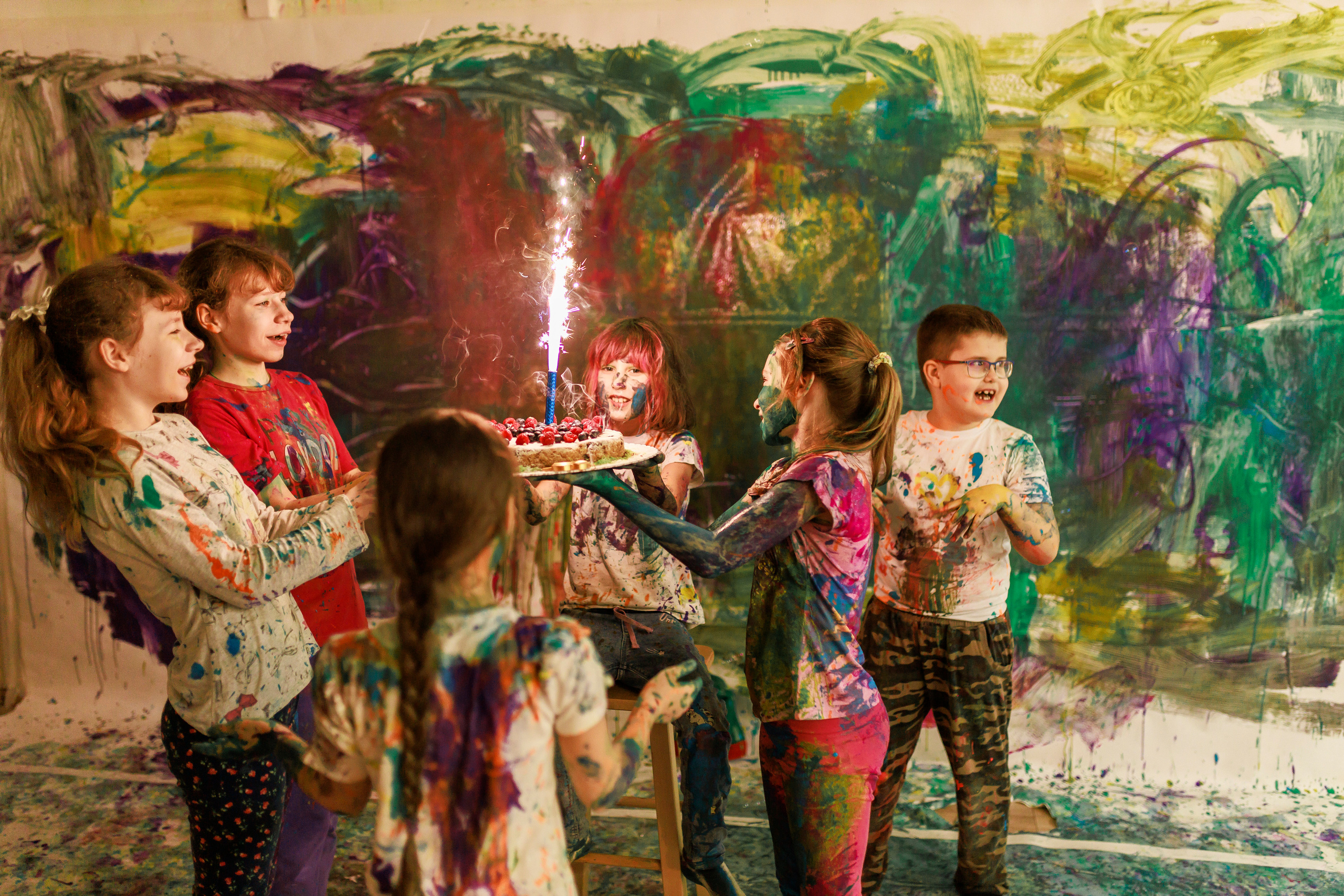 Репортажная сьемка детского дня рождения. Семейный и детский фотограф в Рязани Васюгова Мария