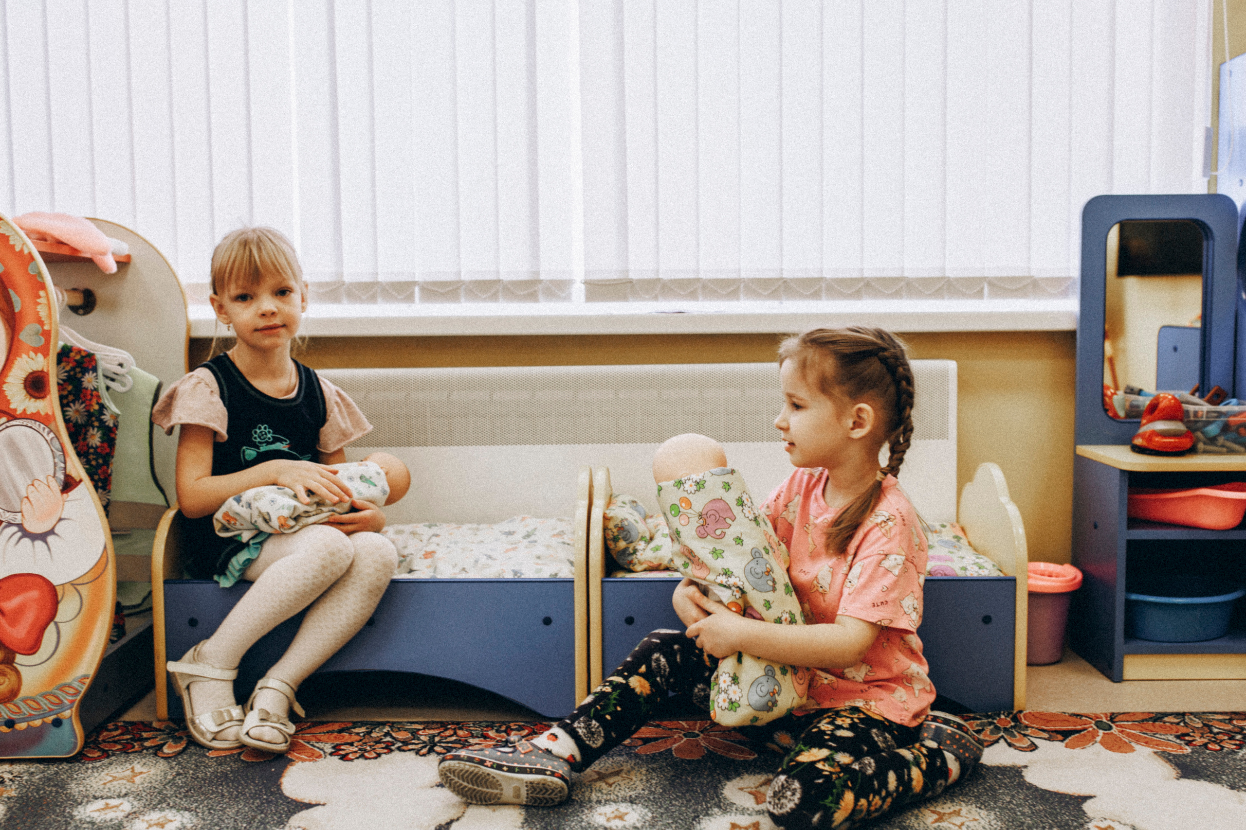 Репортажная сьёмка детей в детском саду. Семейный и детский фотограф в Рязани Васюгова Мария