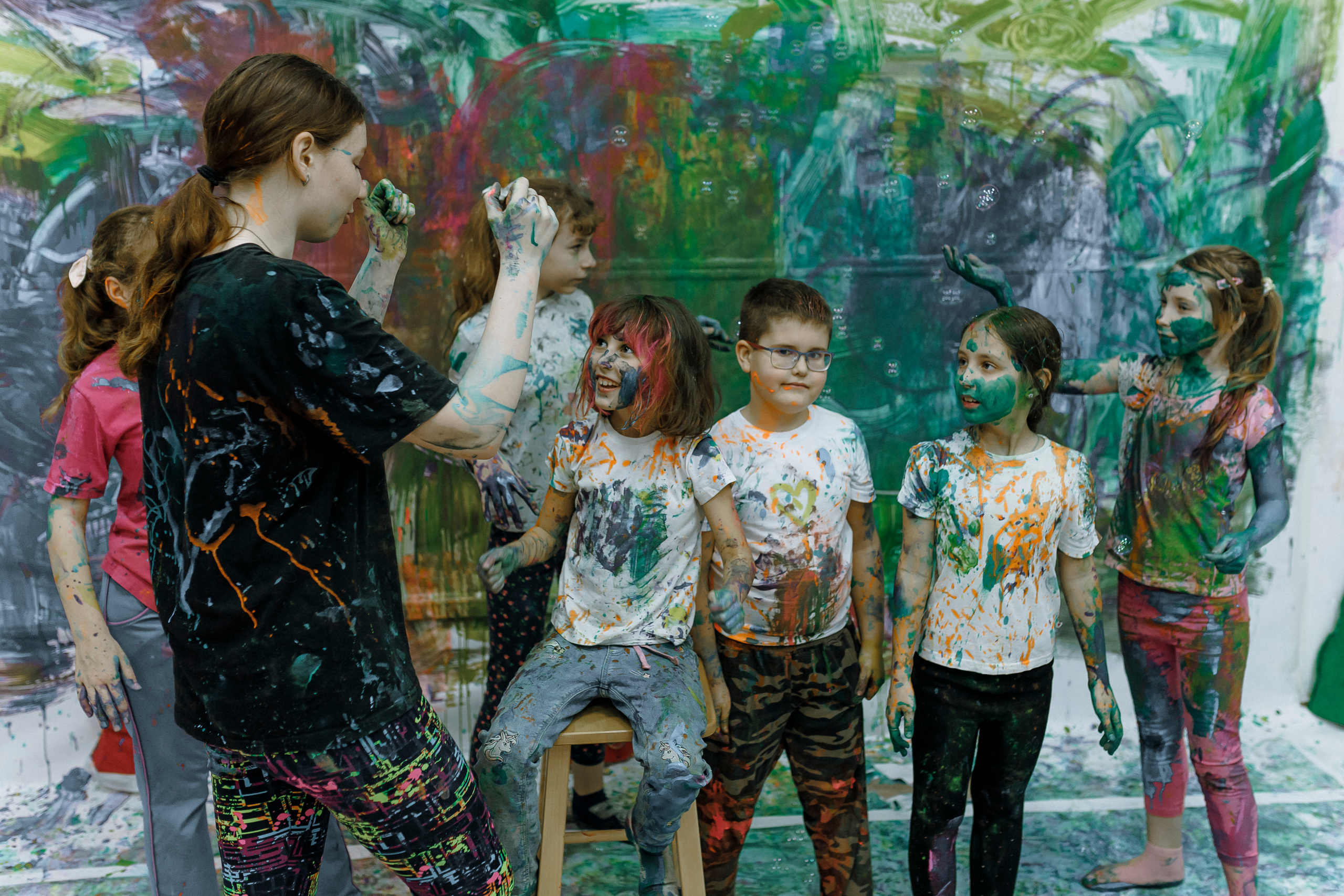 Репортажная сьемка детского дня рождения. Семейный и детский фотограф в Рязани Васюгова Мария