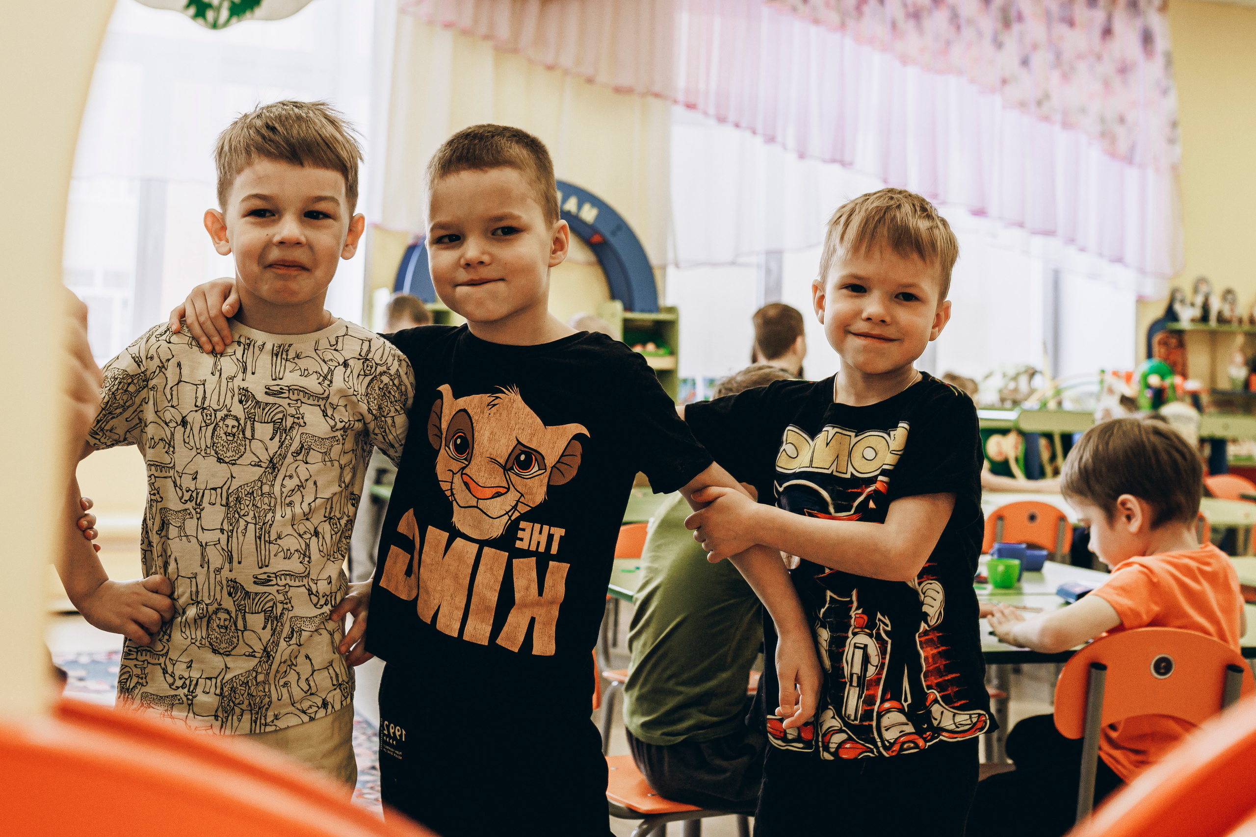 Репортажная сьёмка детей в детском саду. Семейный и детский фотограф в Рязани Васюгова Мария