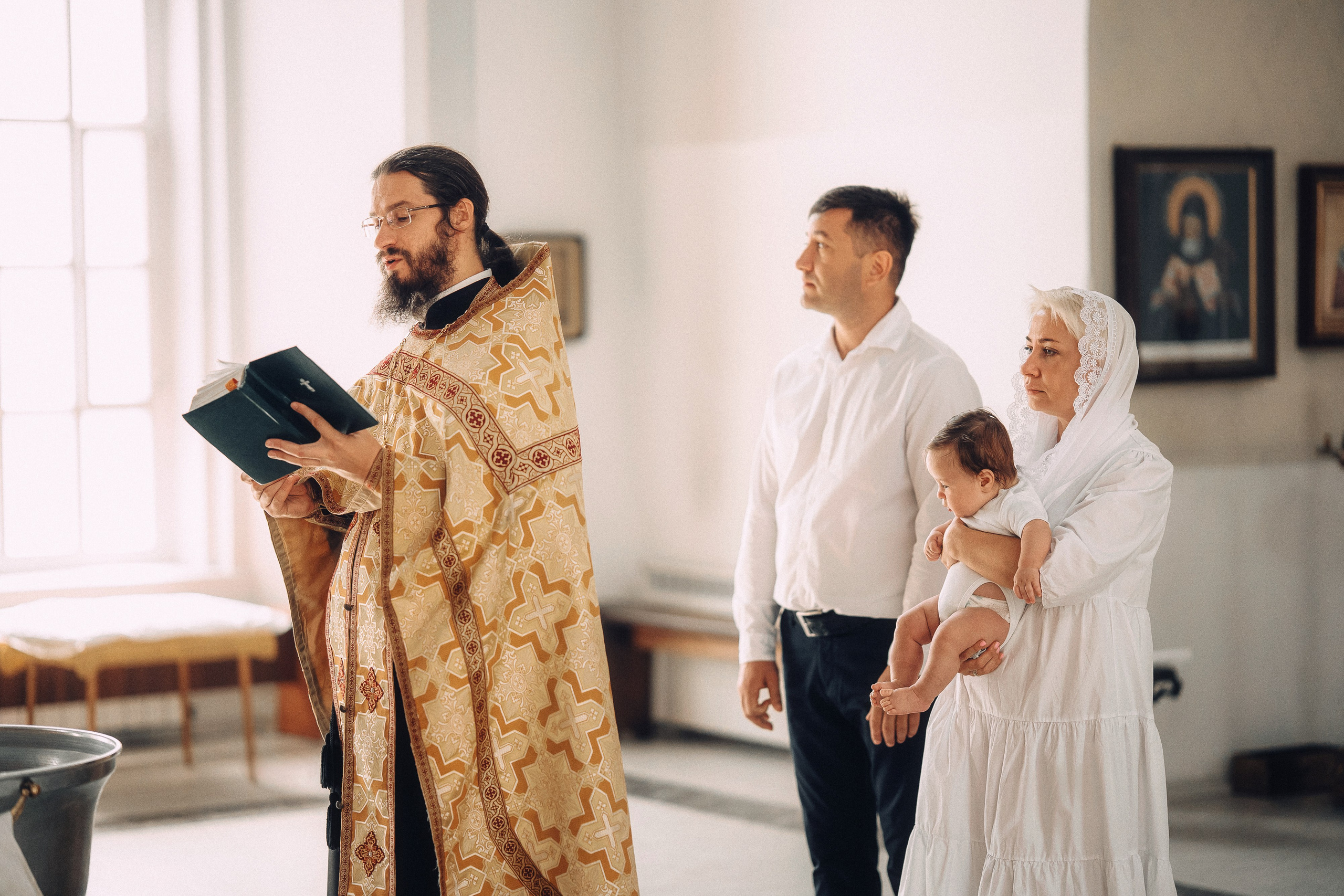 Таинство крещения в Воронеже. Свадебный и репортажный фотограф в Воронеже Роман Янко