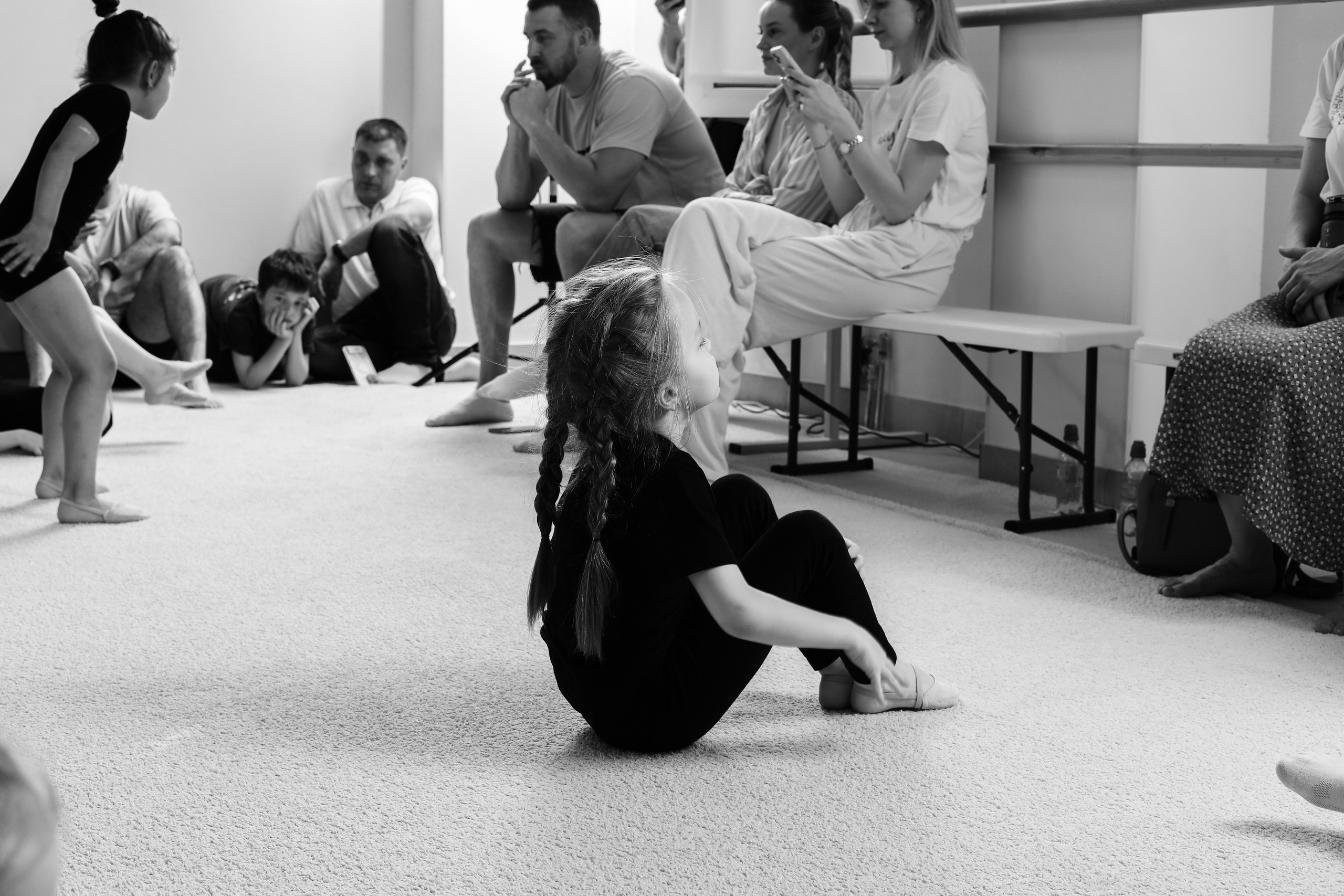 Открытый урок гимнастика. Фотограф Надршина Лилия