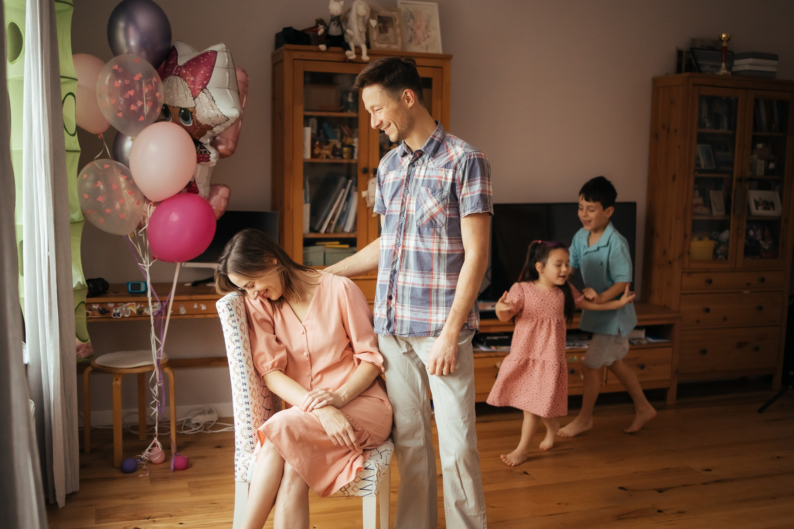 Юлия, Александр, Леня и Алина. Фотограф Печерская Анастасия